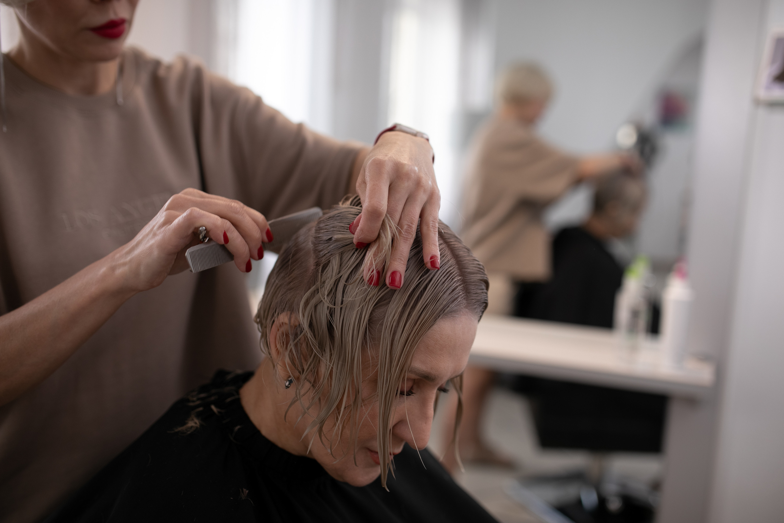 Фото для ведения блога парикмахера. Фотограф чувственного портрета в Санкт-Петербурге Светлана Фролова