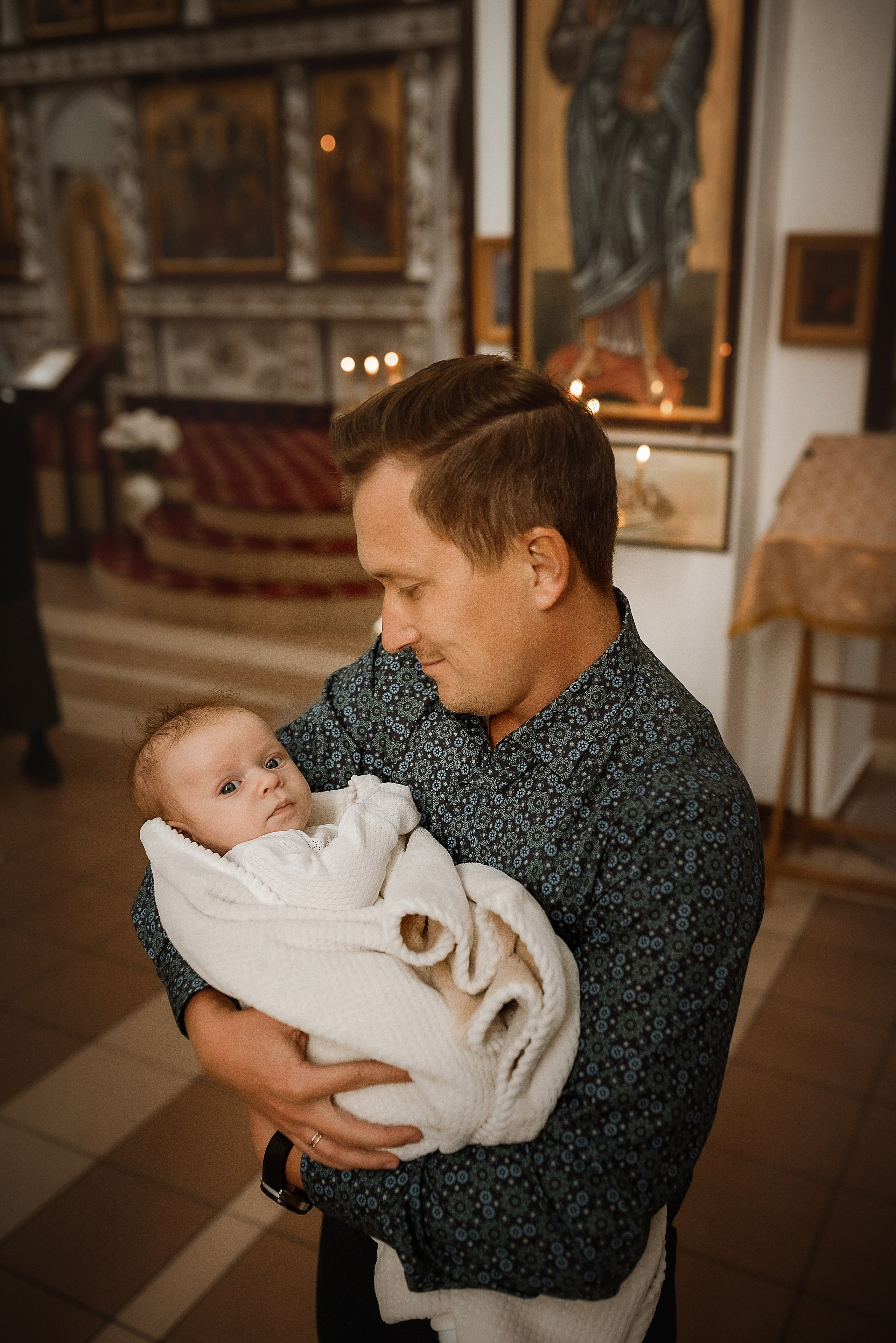 Крещение Кирилла _ Храм иконы БМ Целительница. Семейный фотограф в Ростове-на-Дону Татьяна Литвинова