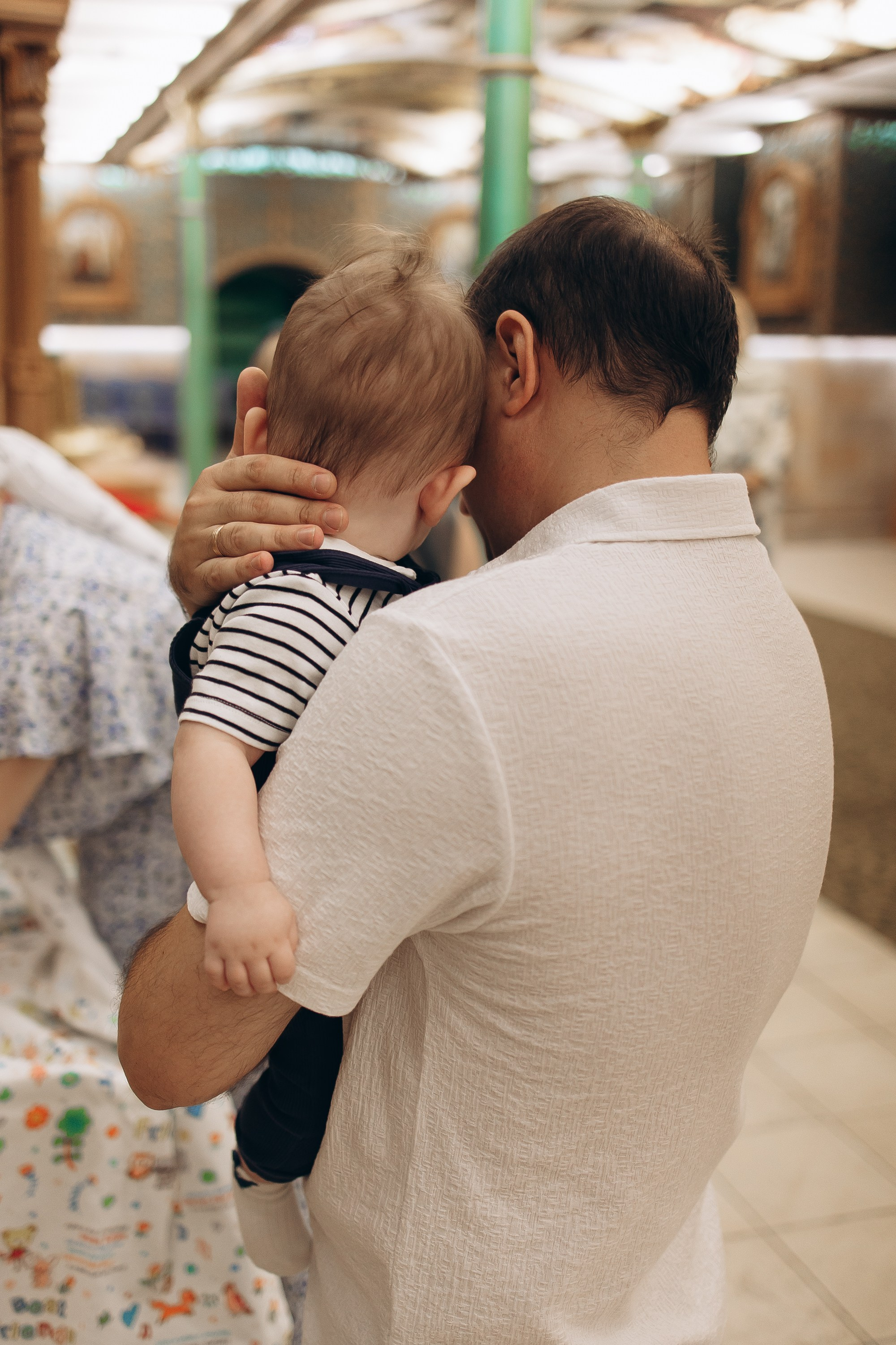 Таинство Крещения Михаила. Семейный фотограф в Краснодаре Храмова Анна