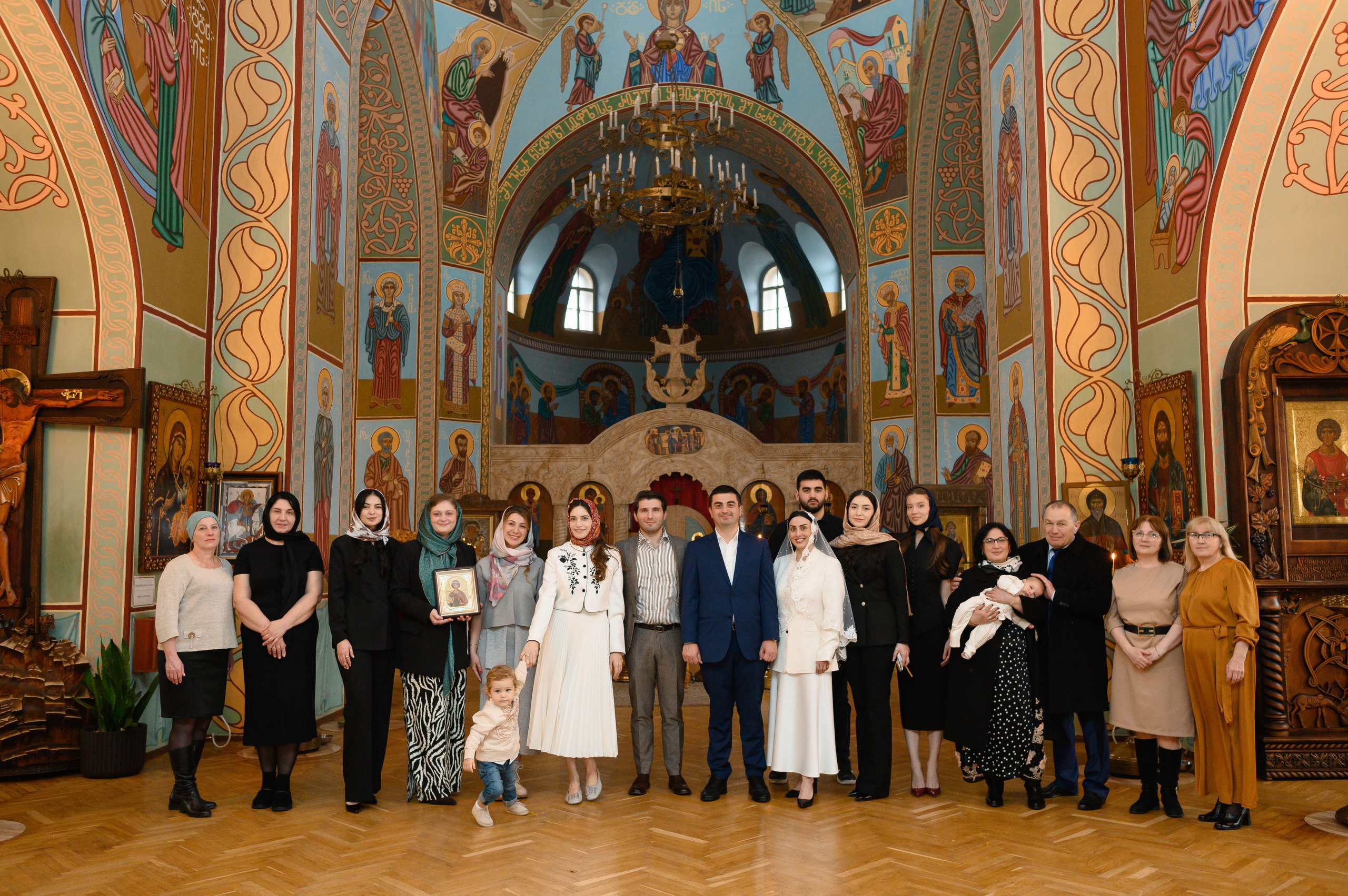 Крещение в Грузинском храме (СПб). Семейный и свадебный фотограф в Санкт-Петербурге Серафима Смирнова