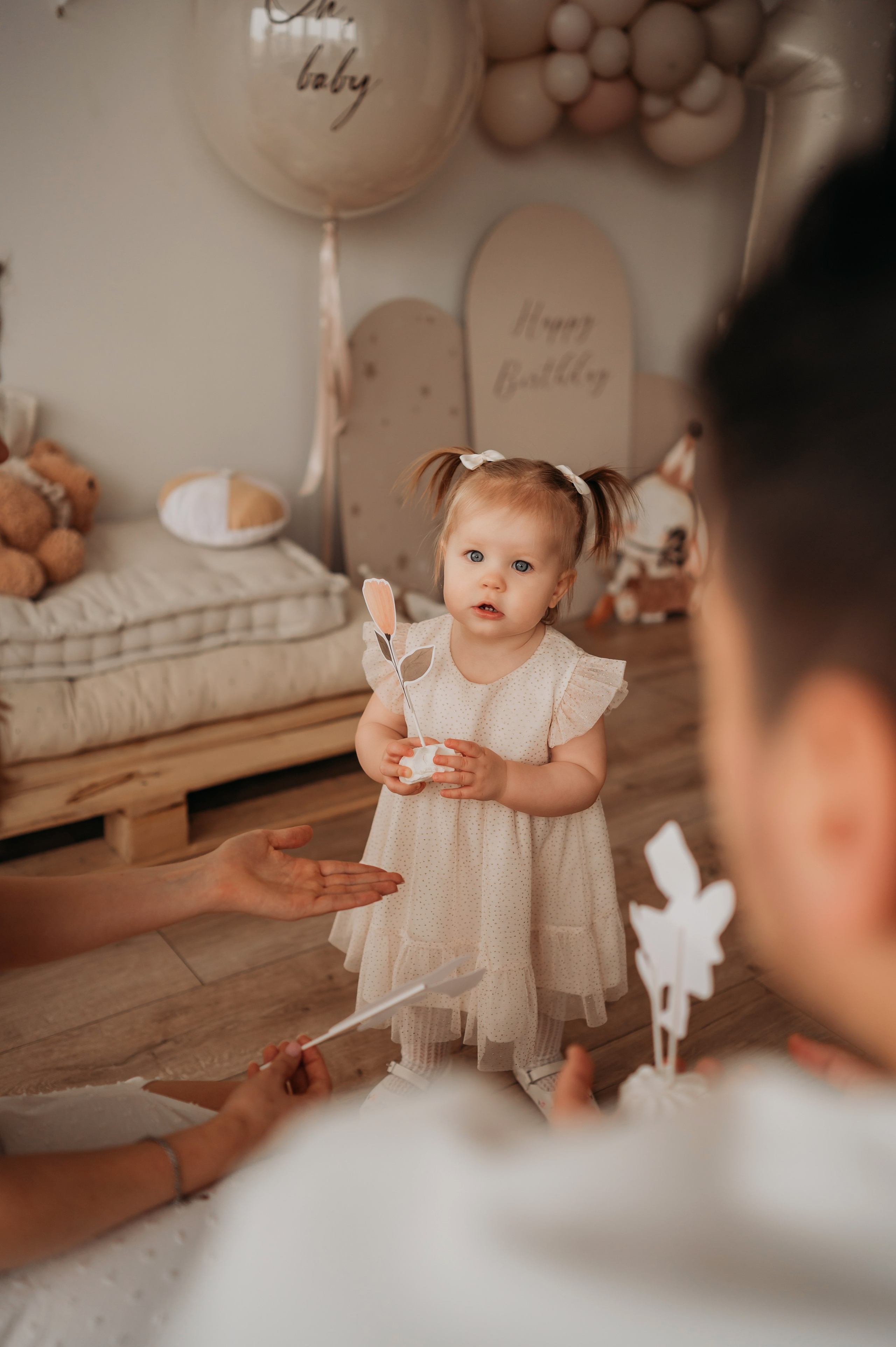 Годик Веронике. Дьяконова Валерия семейный и детский фотограф в Санкт-Петербурге