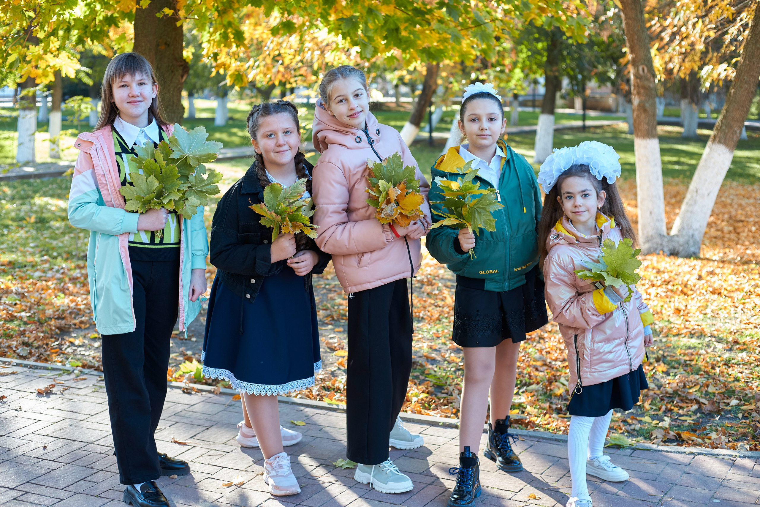 Съёмки в парке. Выпускные фотоальбомы Тацинская