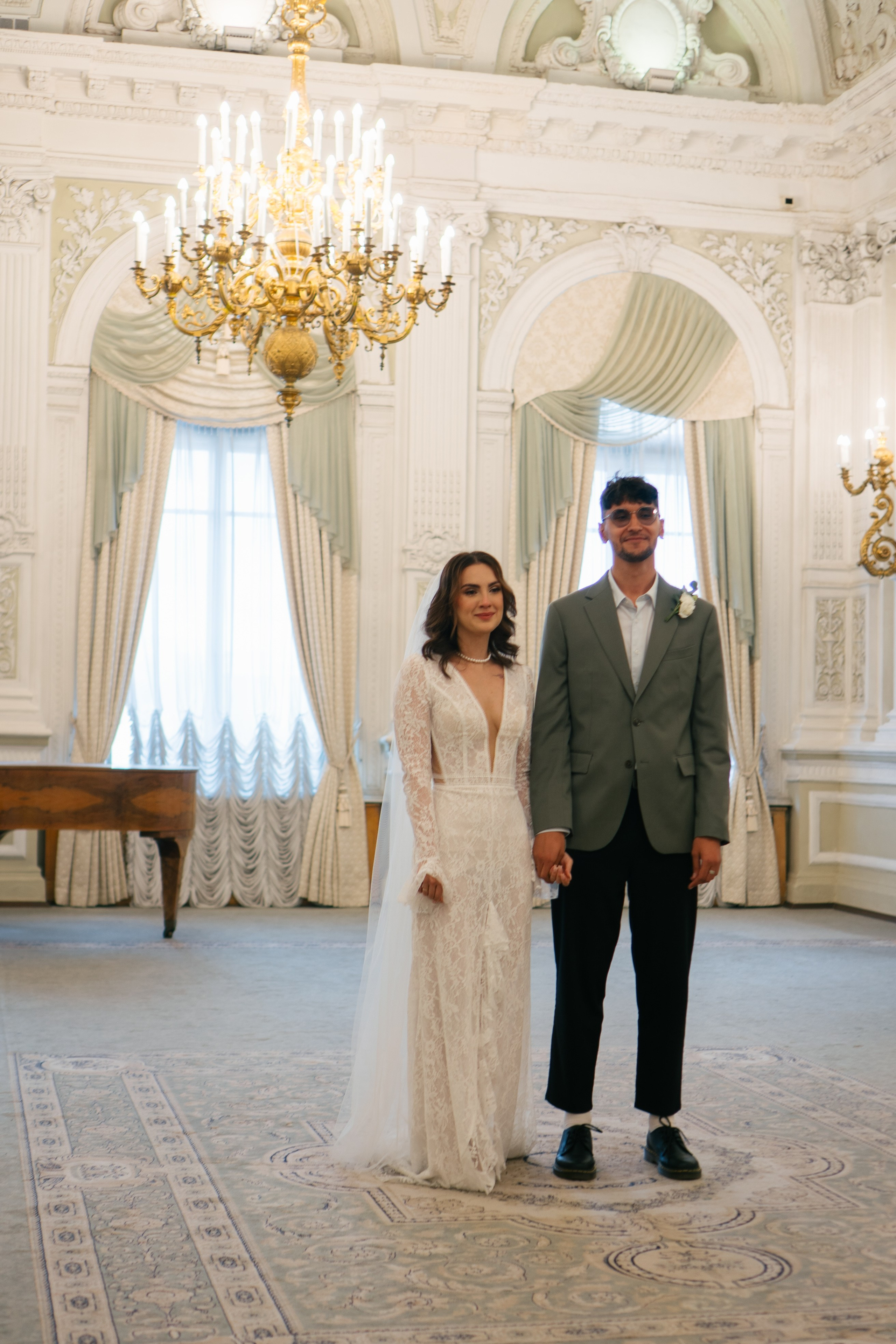 СВАДЕБНАЯ СЬЕМКА В ПЕРВОМ ДВОРЦЕ БРАКОСОЧЕТАНИЯ. Профессиональный фотограф, Санкт-Петербург — Виктория Богомолова