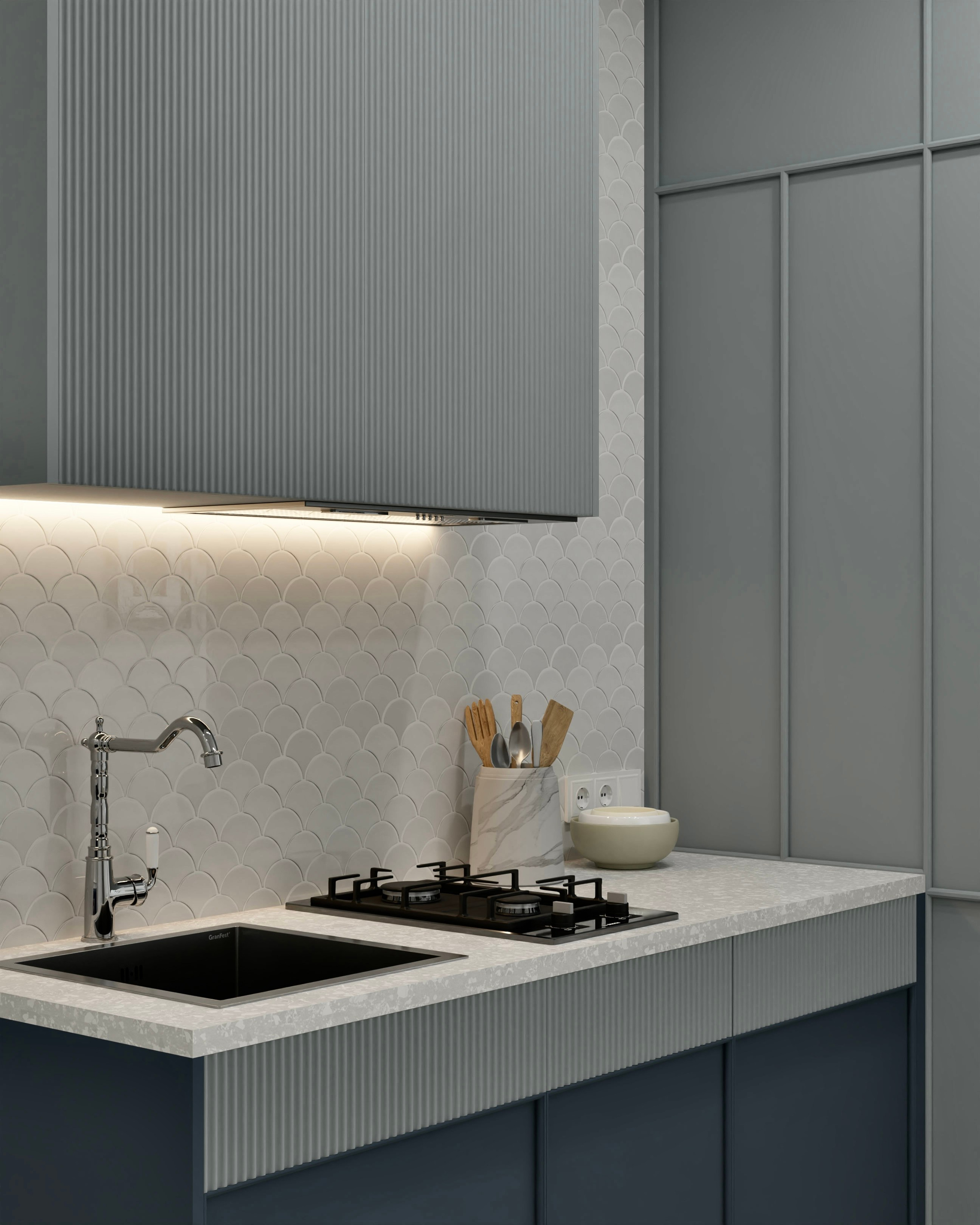 Однокомнатная квартира — 34 м². DMDesign — студия дизайна интерьеров