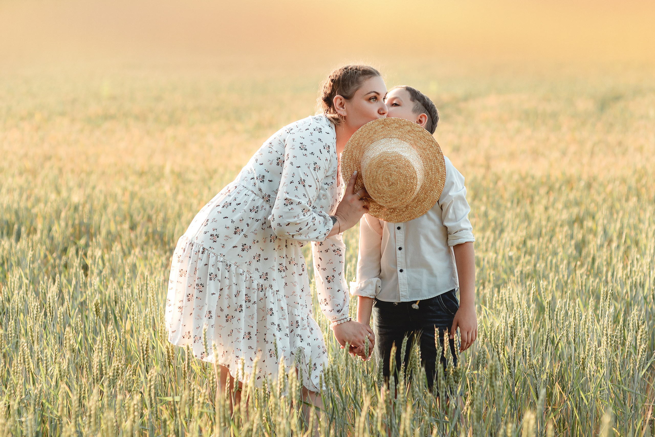 Съемка в полях 2024. Семейный и детский фотограф Наталья Горда