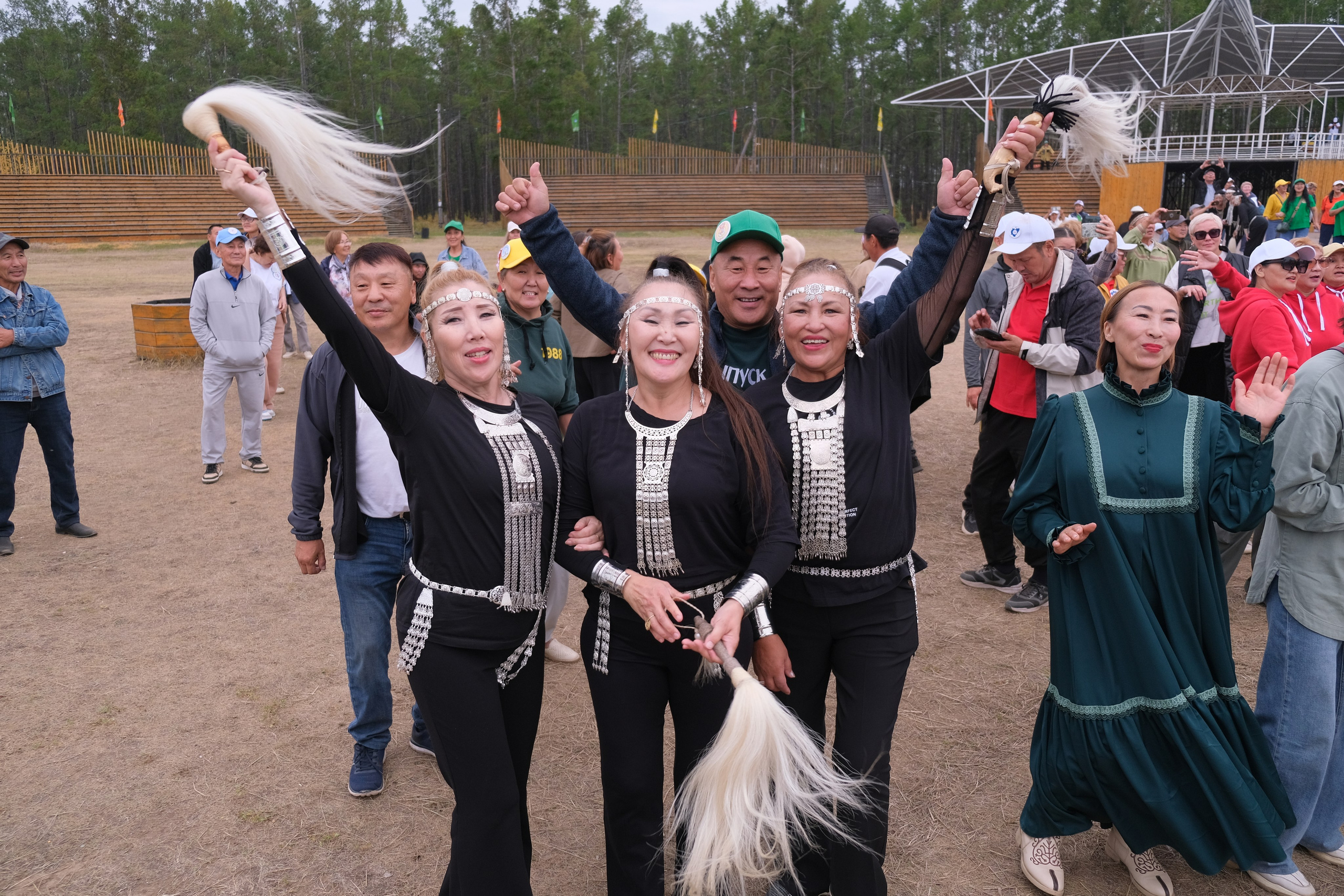 Фестиваль культуры и спорта выпускников школ. Репортажная фотография о культуре в Якутии