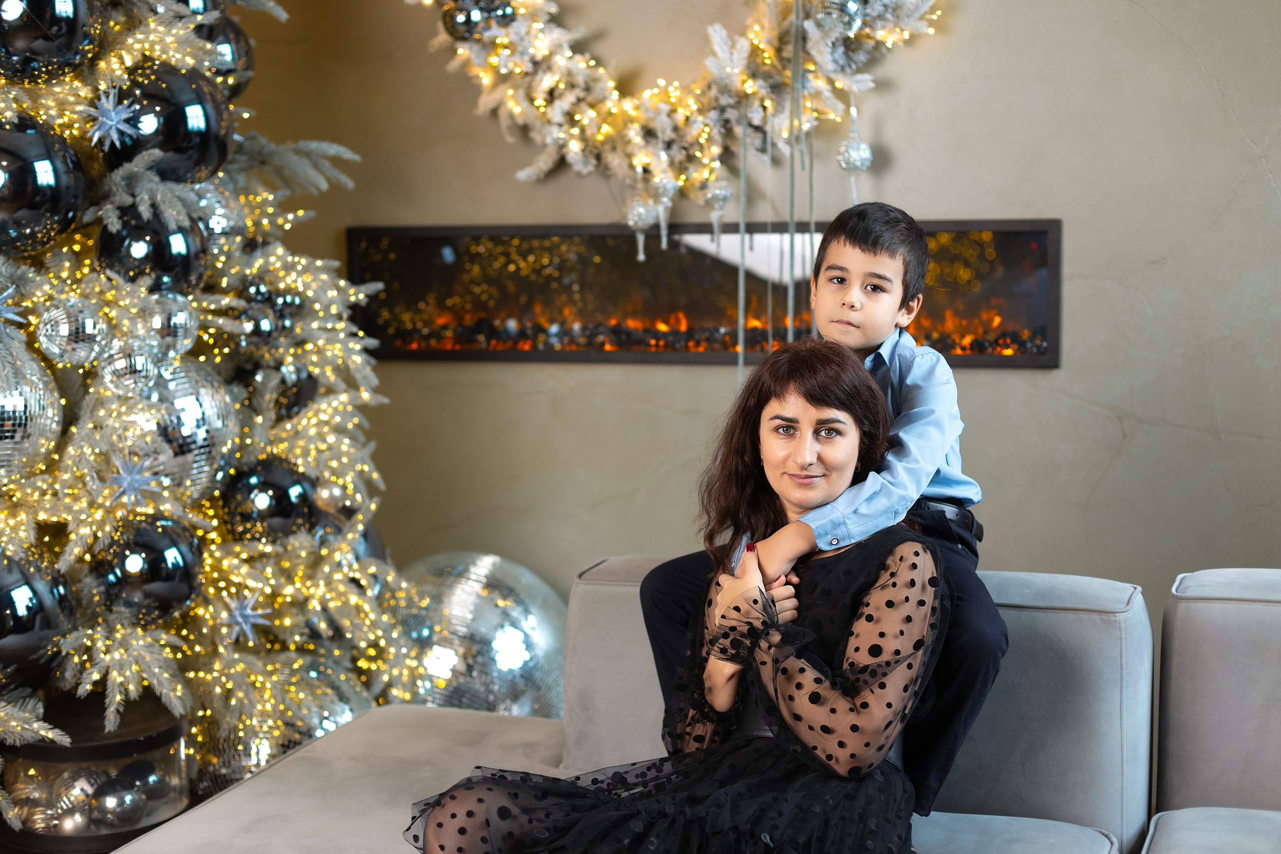 Новогодняя фотосессия 3 человека. Ирина Мезенцева | Женский и предметный фотограф | г. Омск