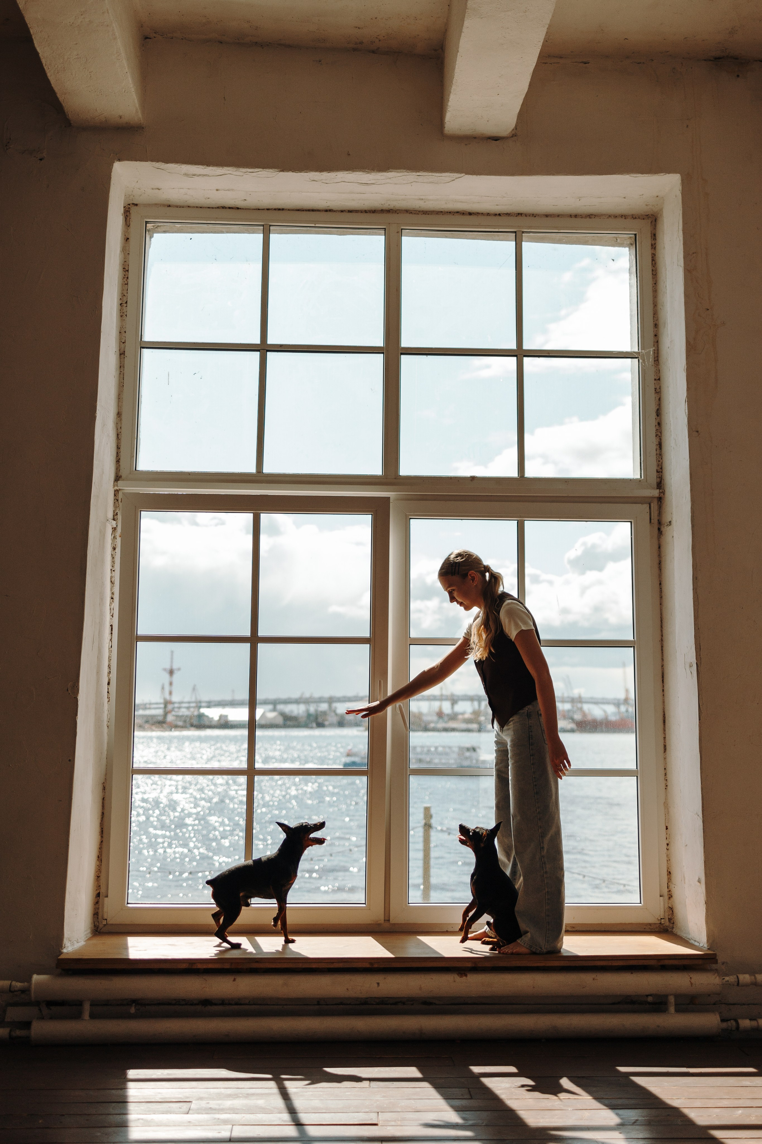 Катя и ее мальчики. Фотограф — Анималист | Санкт-Петербург