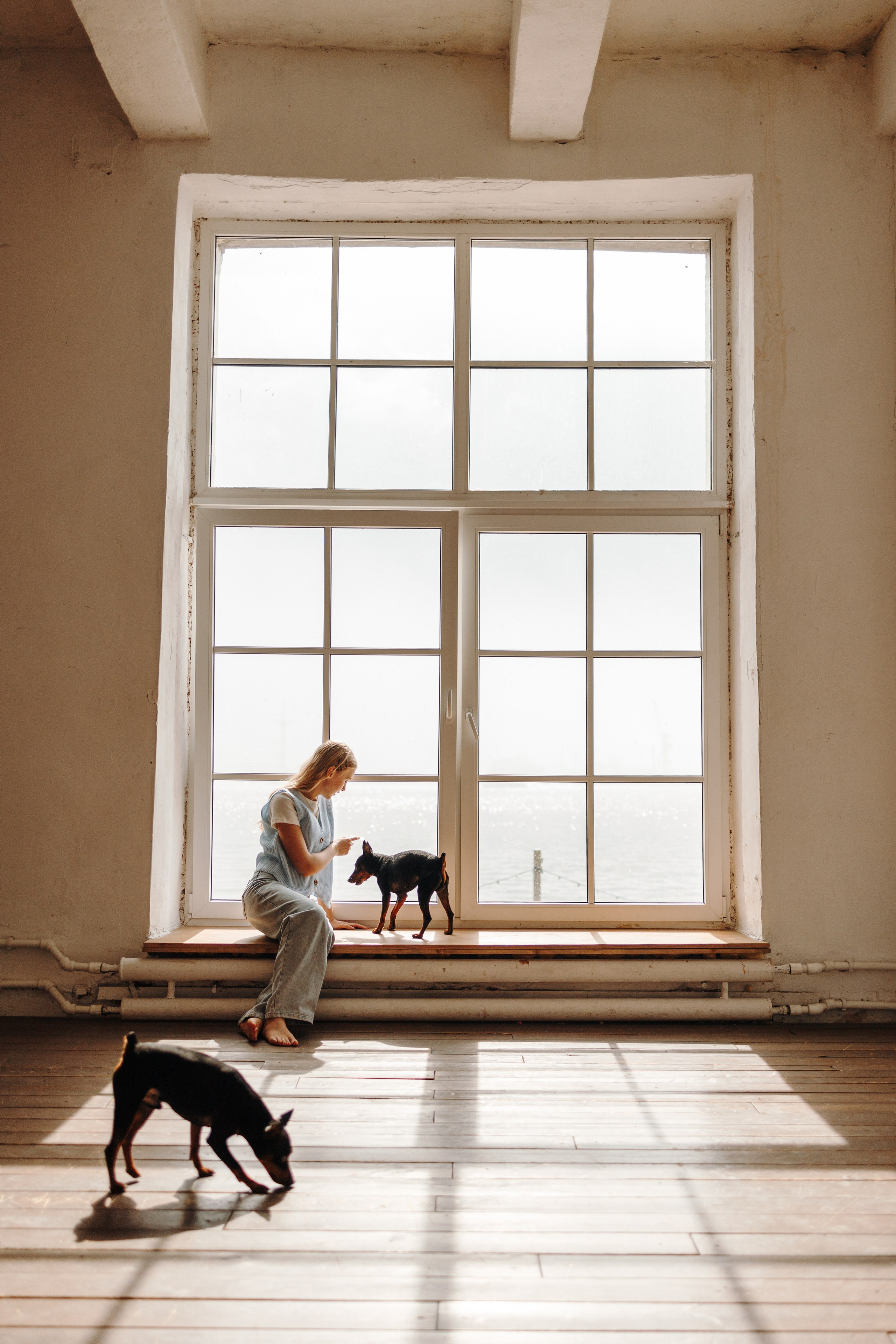 Катя и ее мальчики. Фотограф — Анималист | Санкт-Петербург