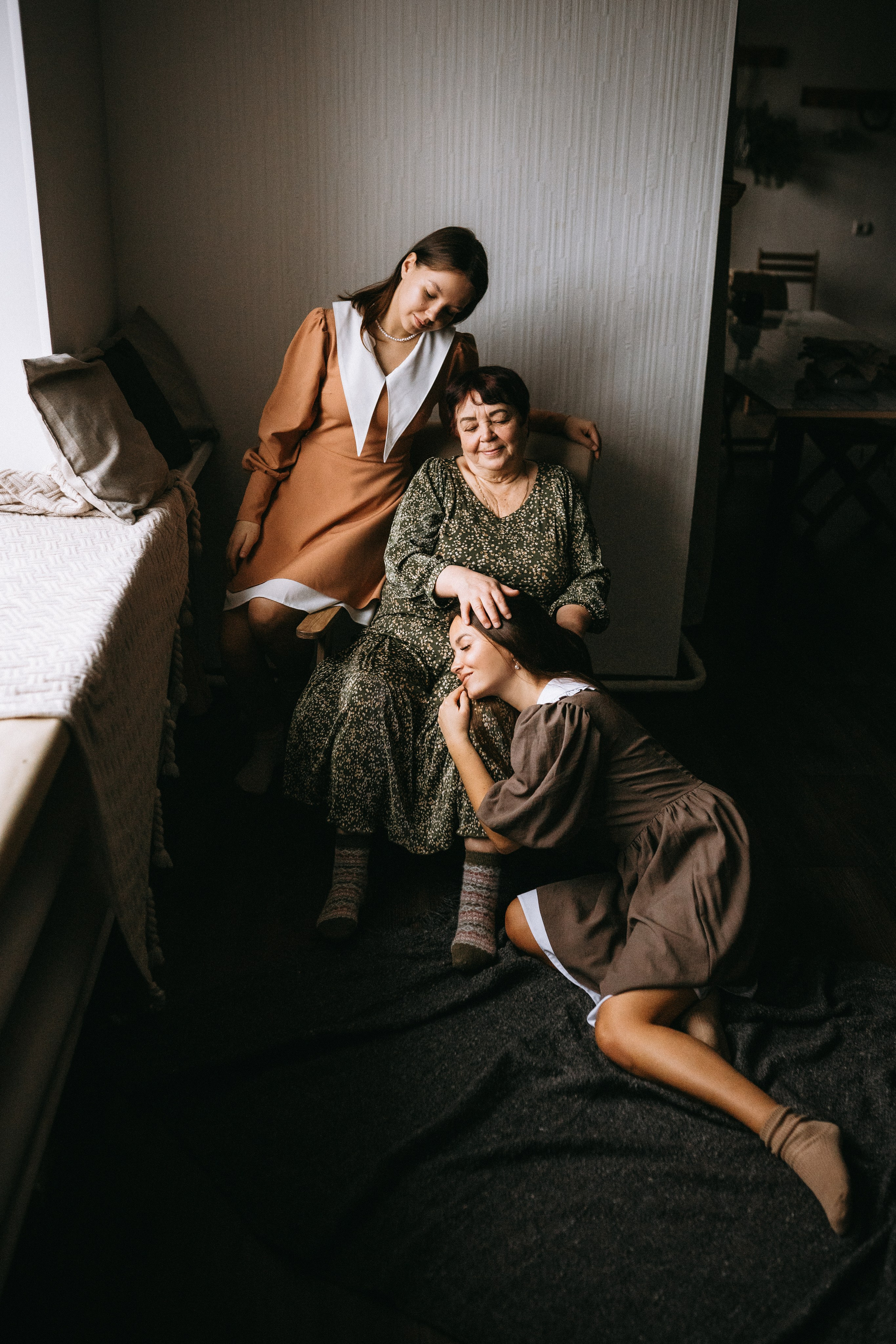 С бабушкой. Лайфстайл фотограф в Чебоксарах и Санкт-Петербурге Тоня Бекнёва