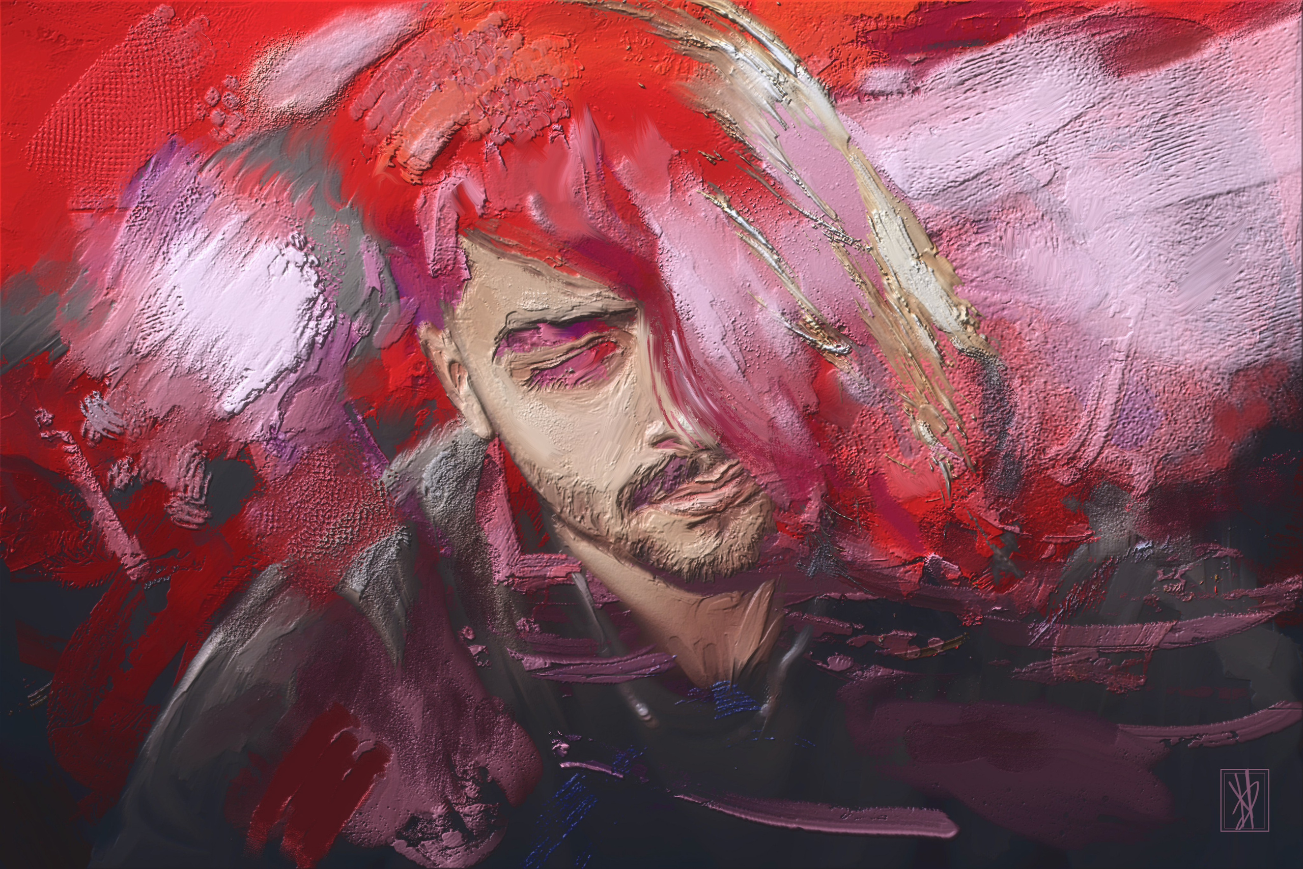 The Crimson Pulse. Yulia Yurchevskaya | Art Director & Visual Visionary
