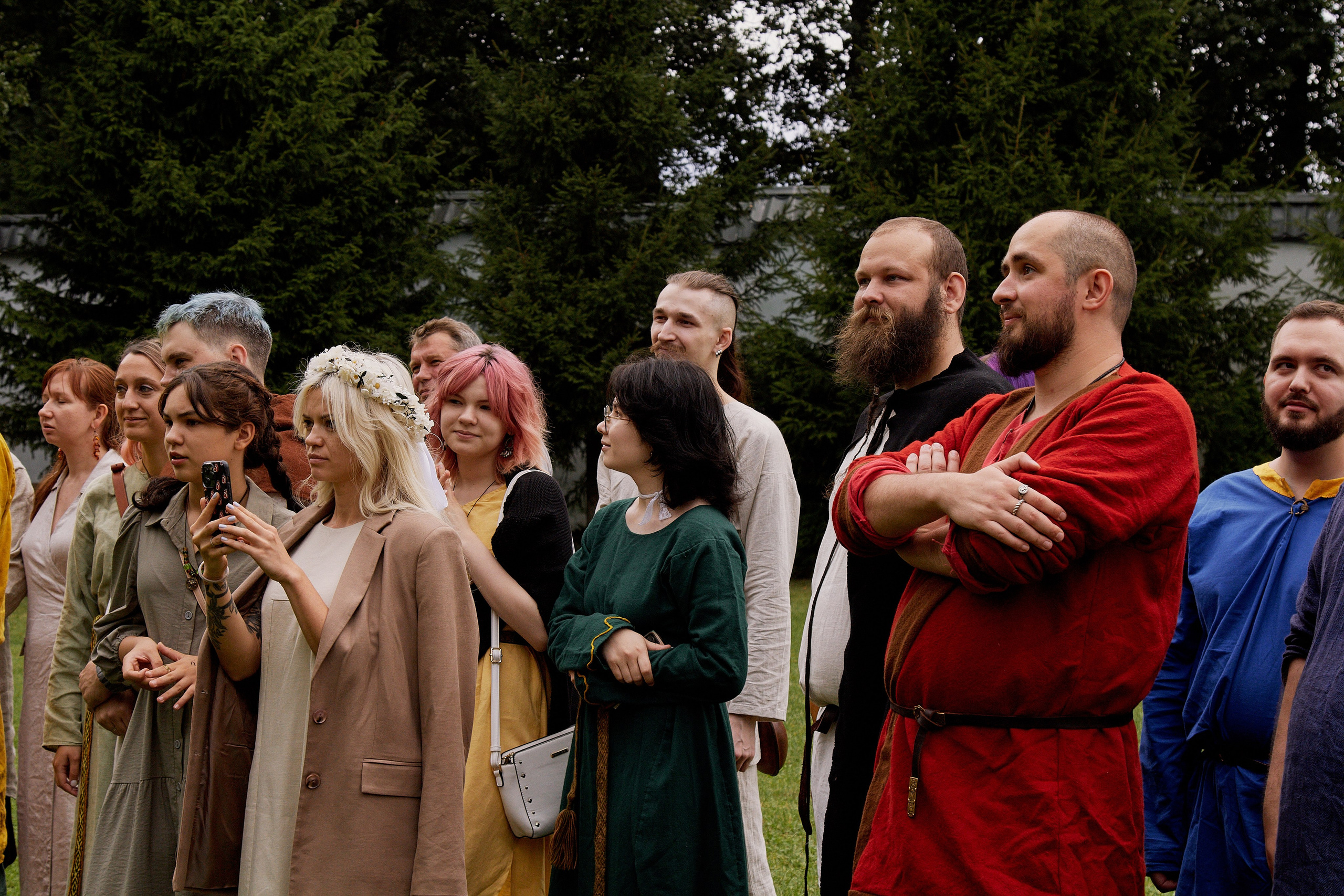 Юлия и Антон. Выездная роспись в стиле викингов. Фотограф лавстори Москва/МО Приятелева Ангелина