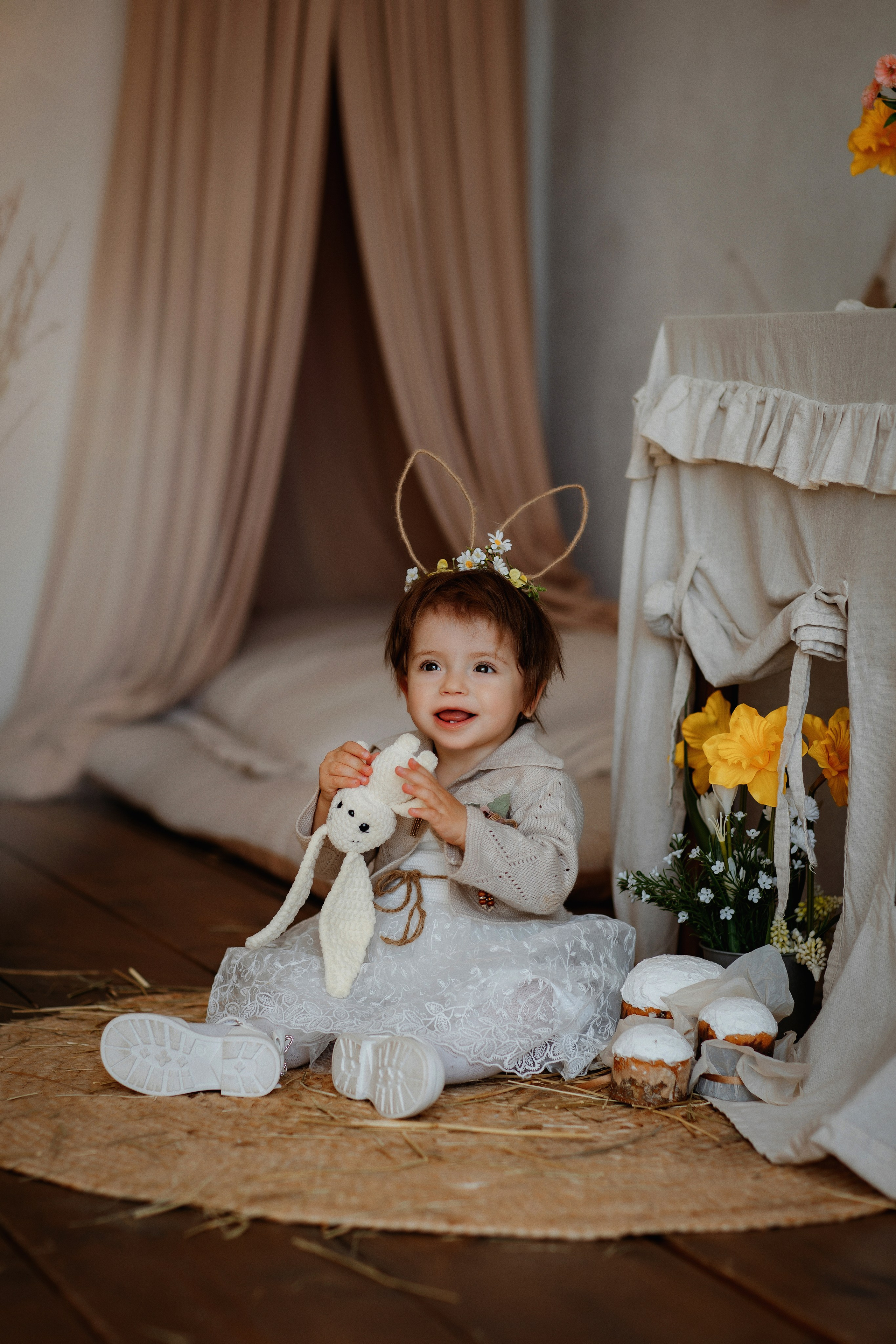 Тата Пасхальный фотосет в Студии. Свадебный и Семейный Фотограф в Краснодаре
