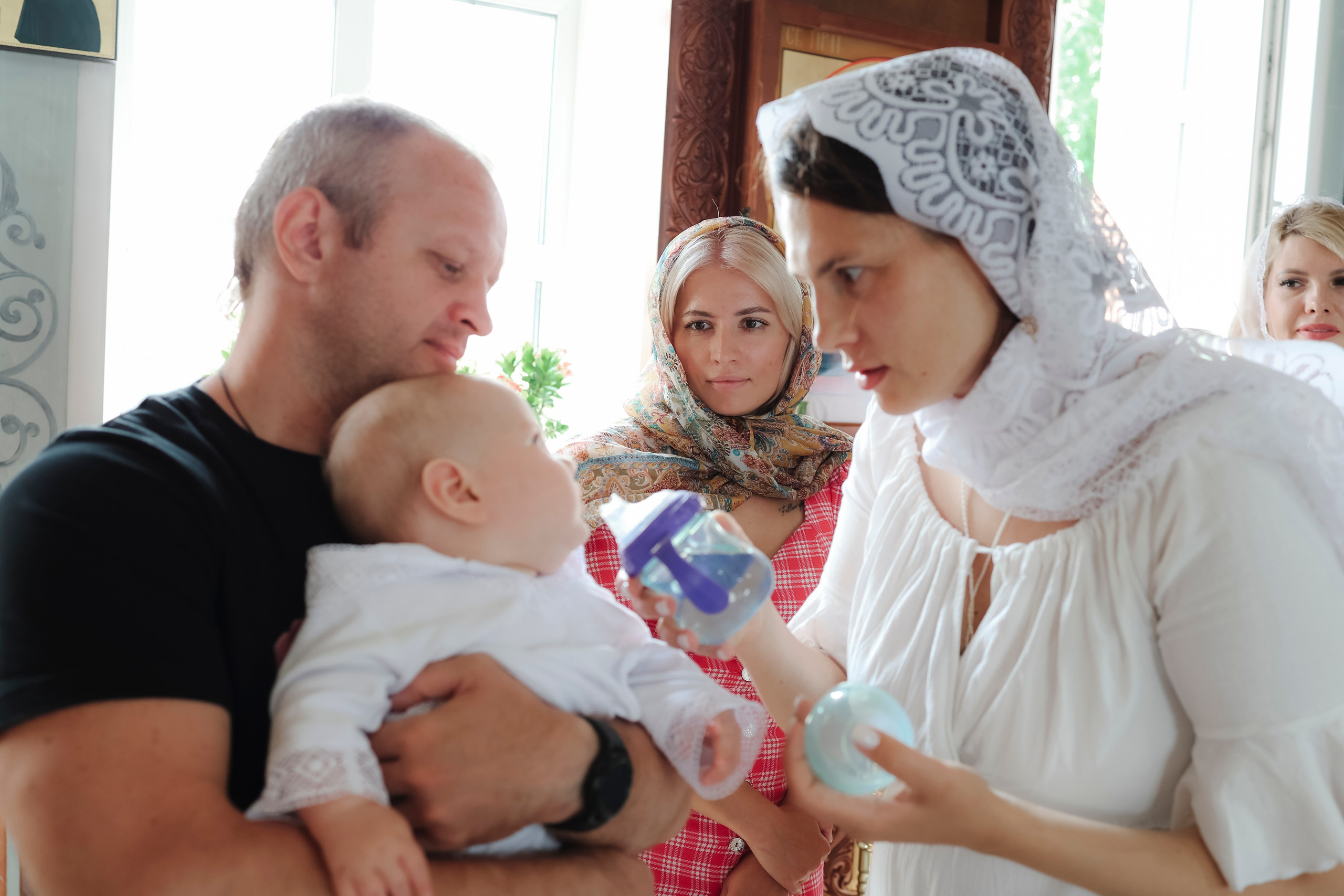 Крещение Гордея. Фотограф Новосибирск