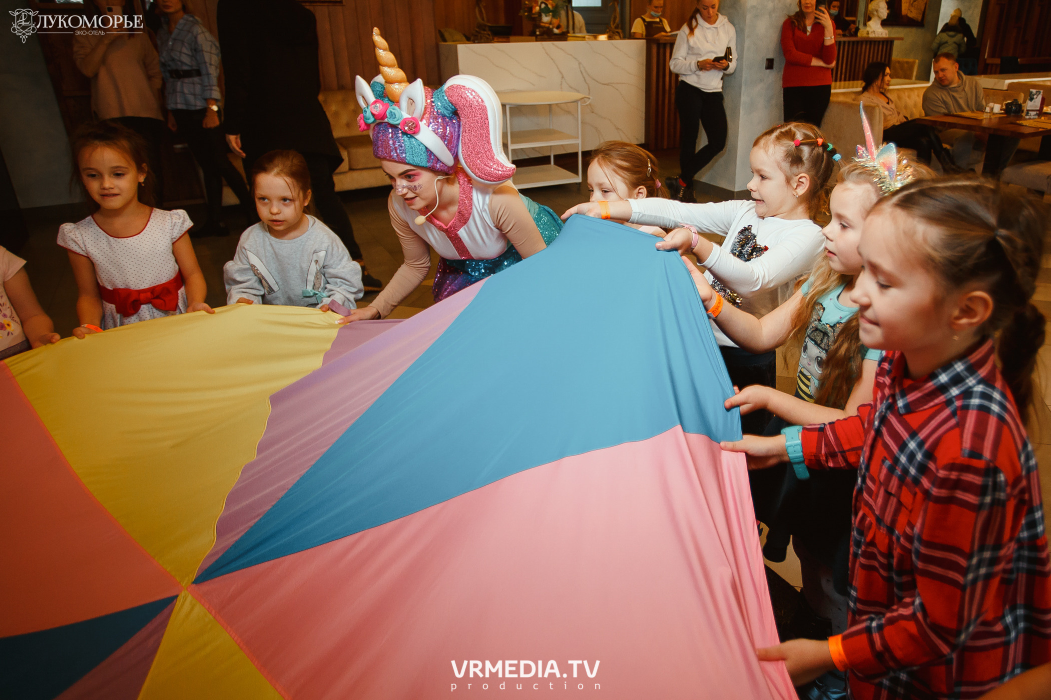 Детский праздник в эко-отеле «Лукоморье»