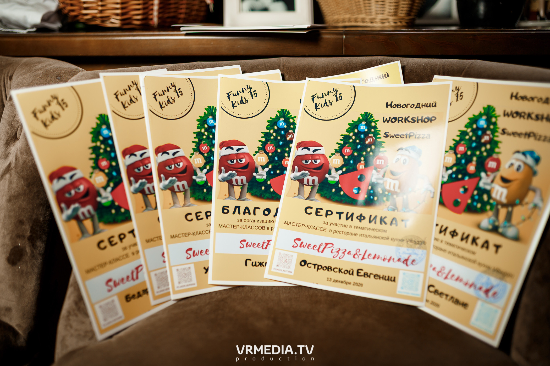 Детский кулинарный мастер-класс «Сладкая пицца» в «Villaggio»