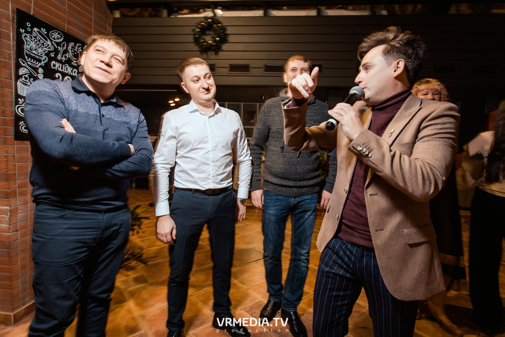 Новогодний вечер в ресторане «Volna»