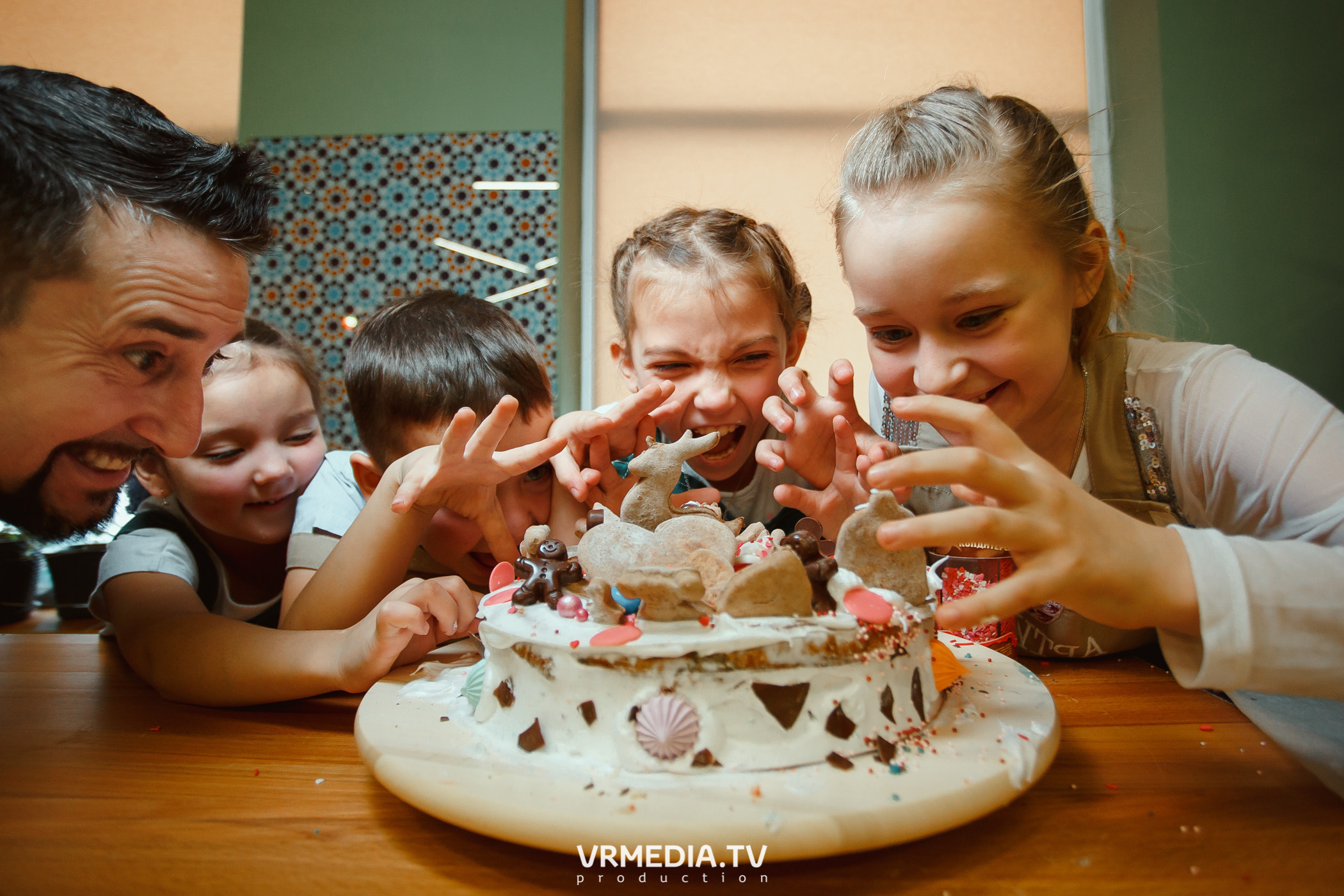 День рождения Лизы Зайцевой в кулинарной студии «Артишок»