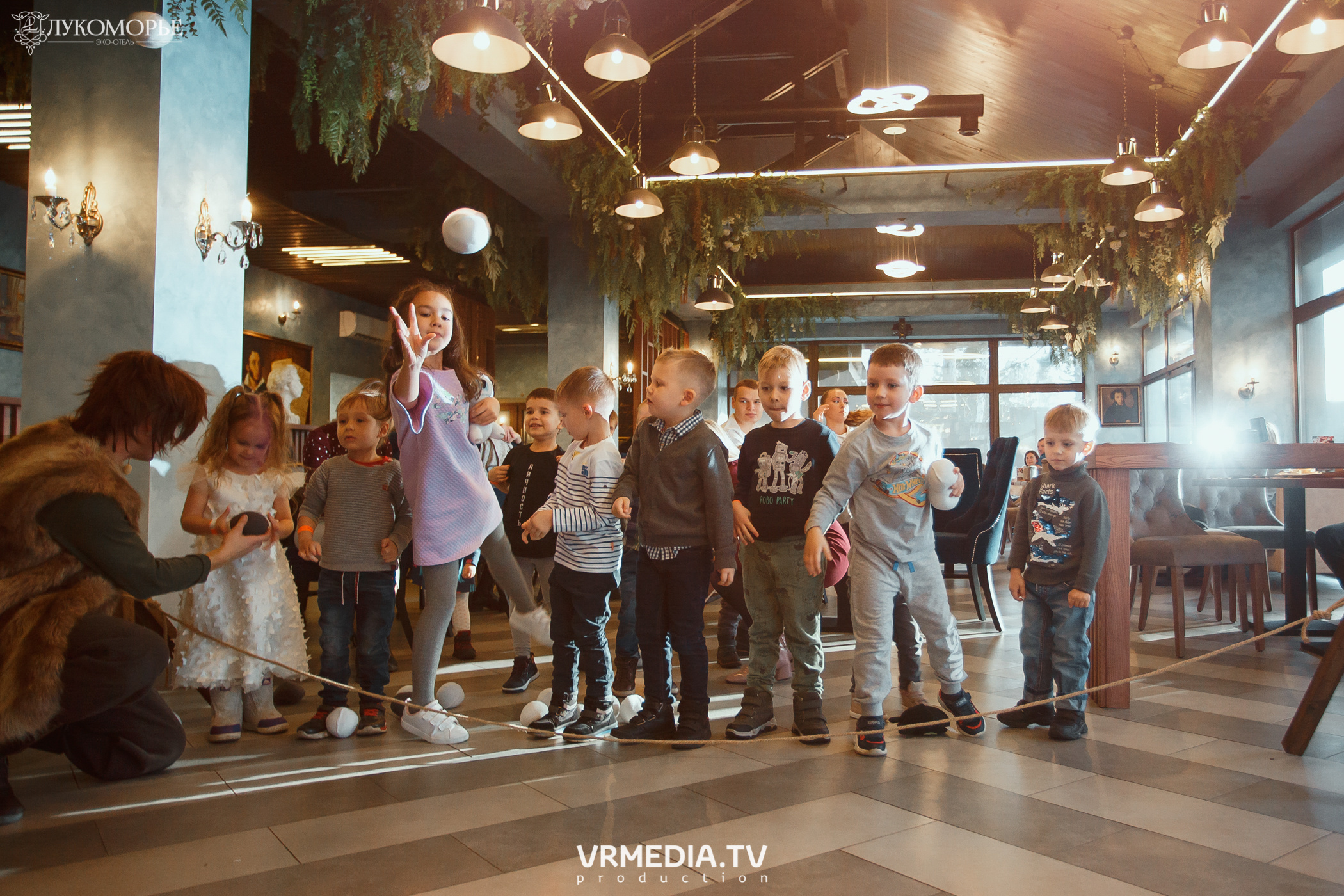 Детский праздник в эко-отеле «Лукоморье»