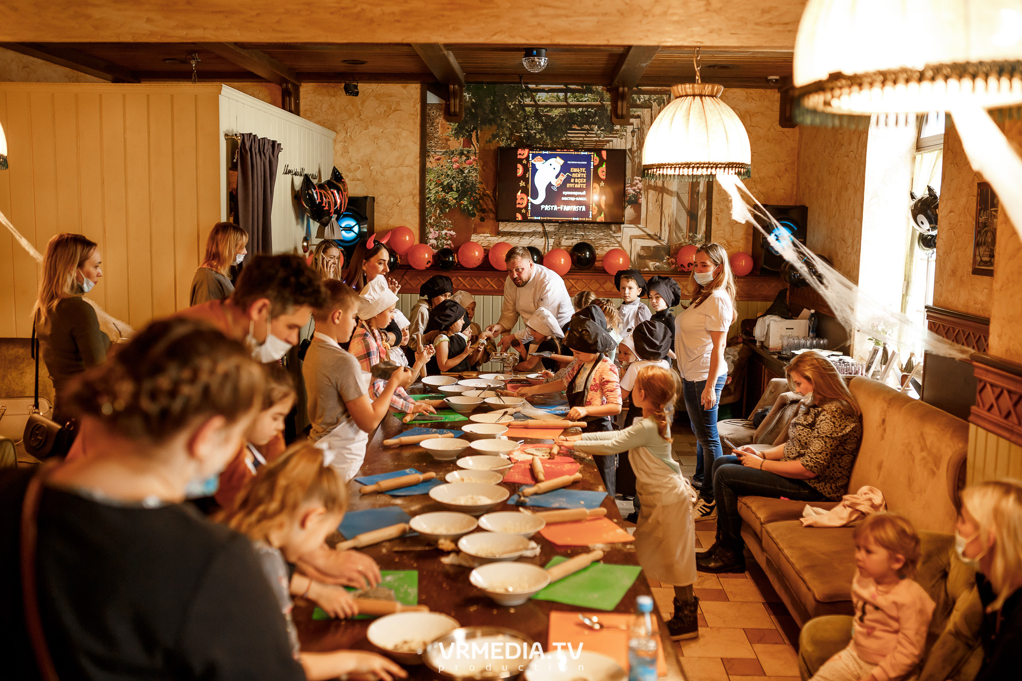 Детский мастер-класс в ресторане «Villaggio» (Прокопьевск)