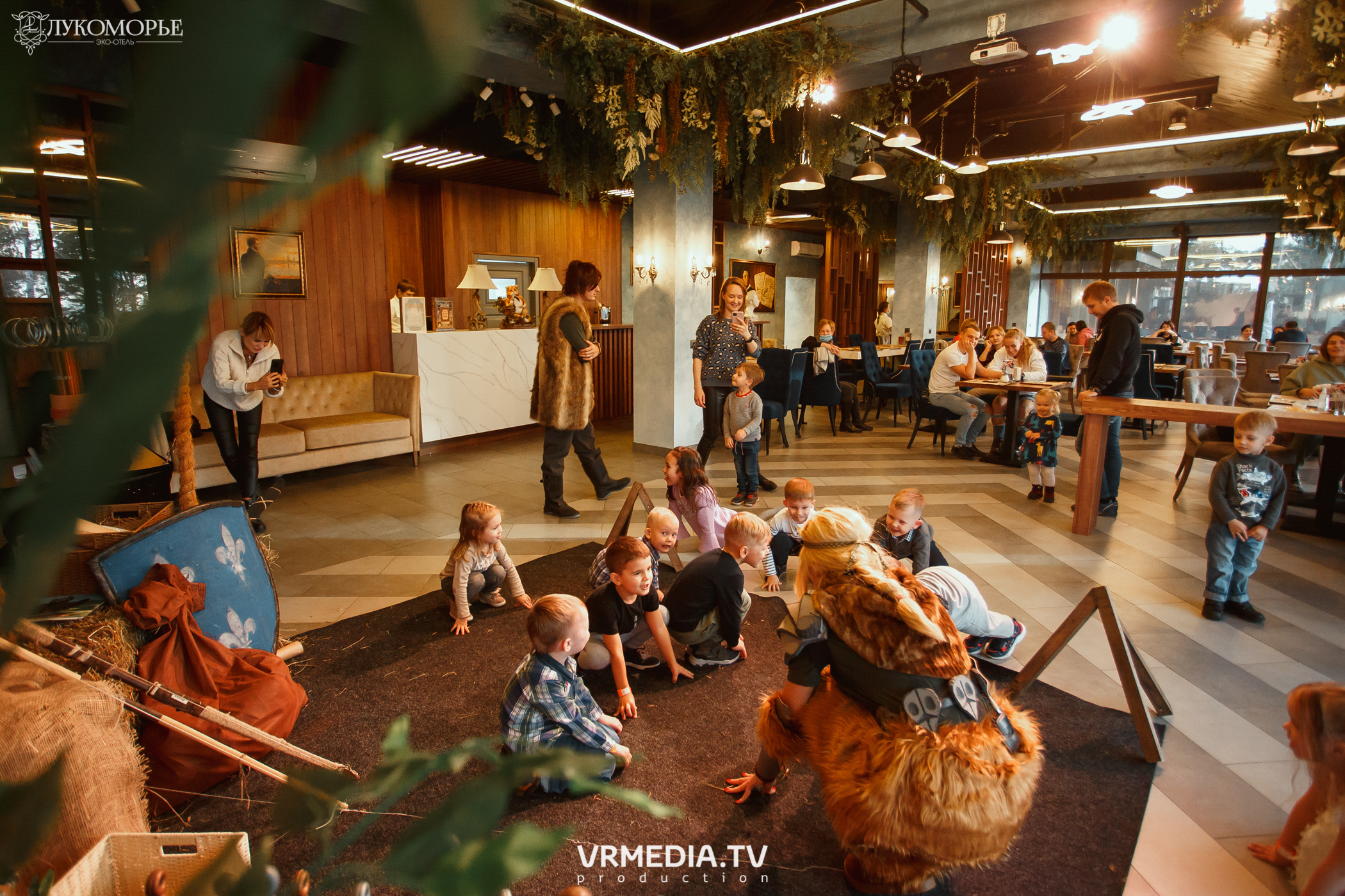 Детский праздник в эко-отеле «Лукоморье»