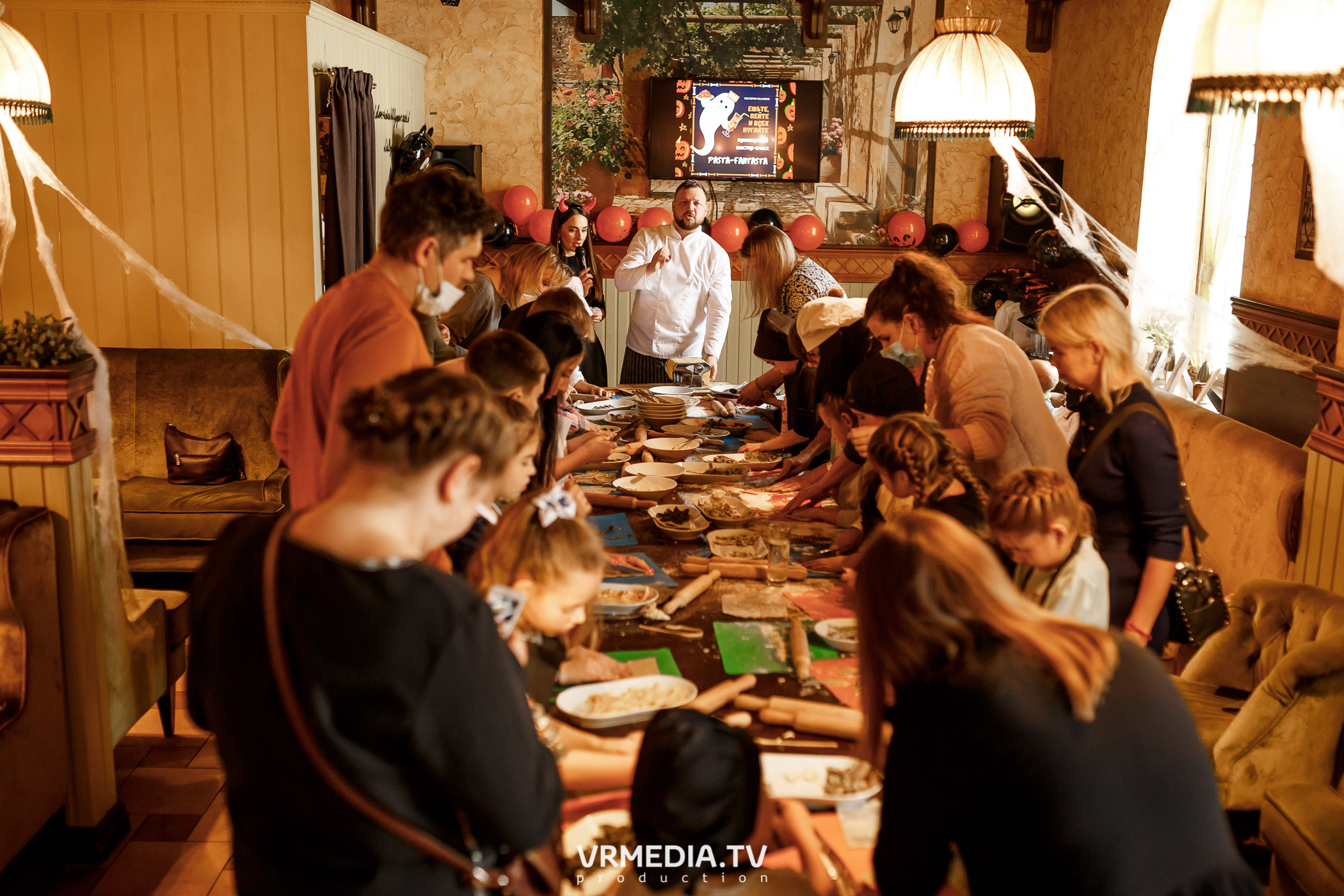 Детский мастер-класс в ресторане «Villaggio» (Прокопьевск)