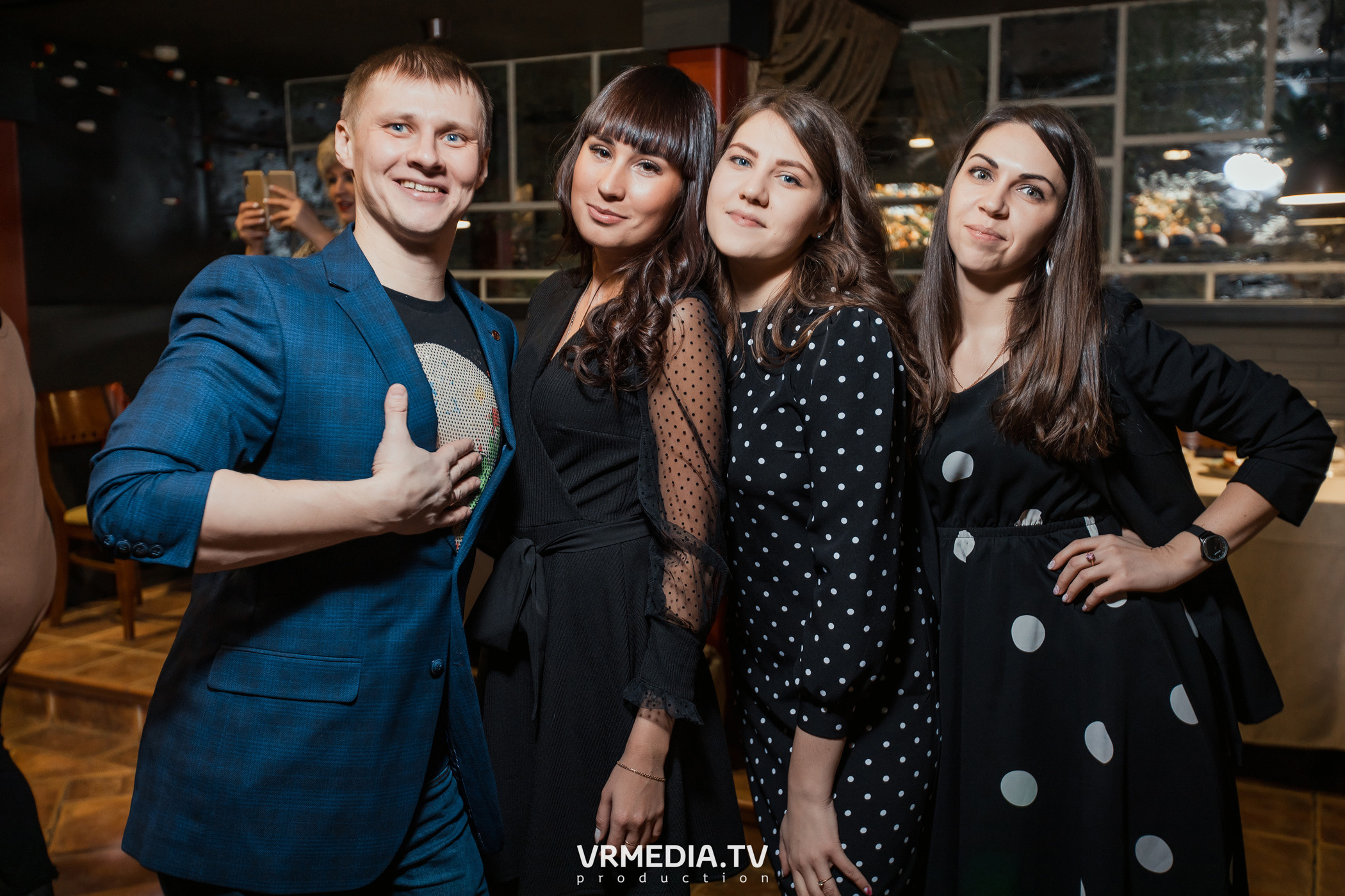 Новогодний вечер в ресторане «Volna»