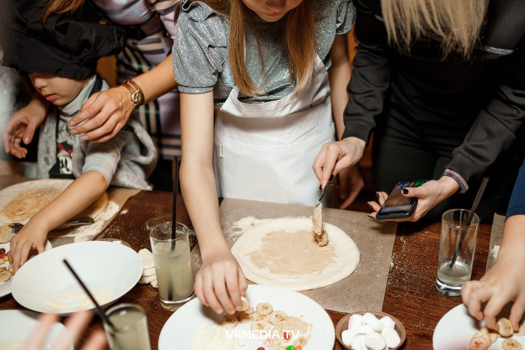 Детский кулинарный мастер-класс «Сладкая пицца» в «Villaggio»