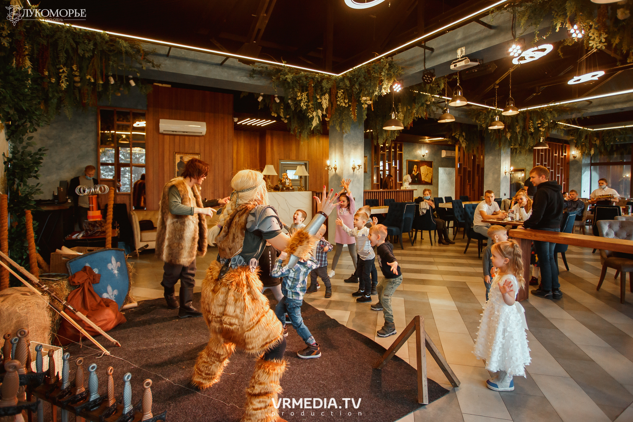 Детский праздник в эко-отеле «Лукоморье»