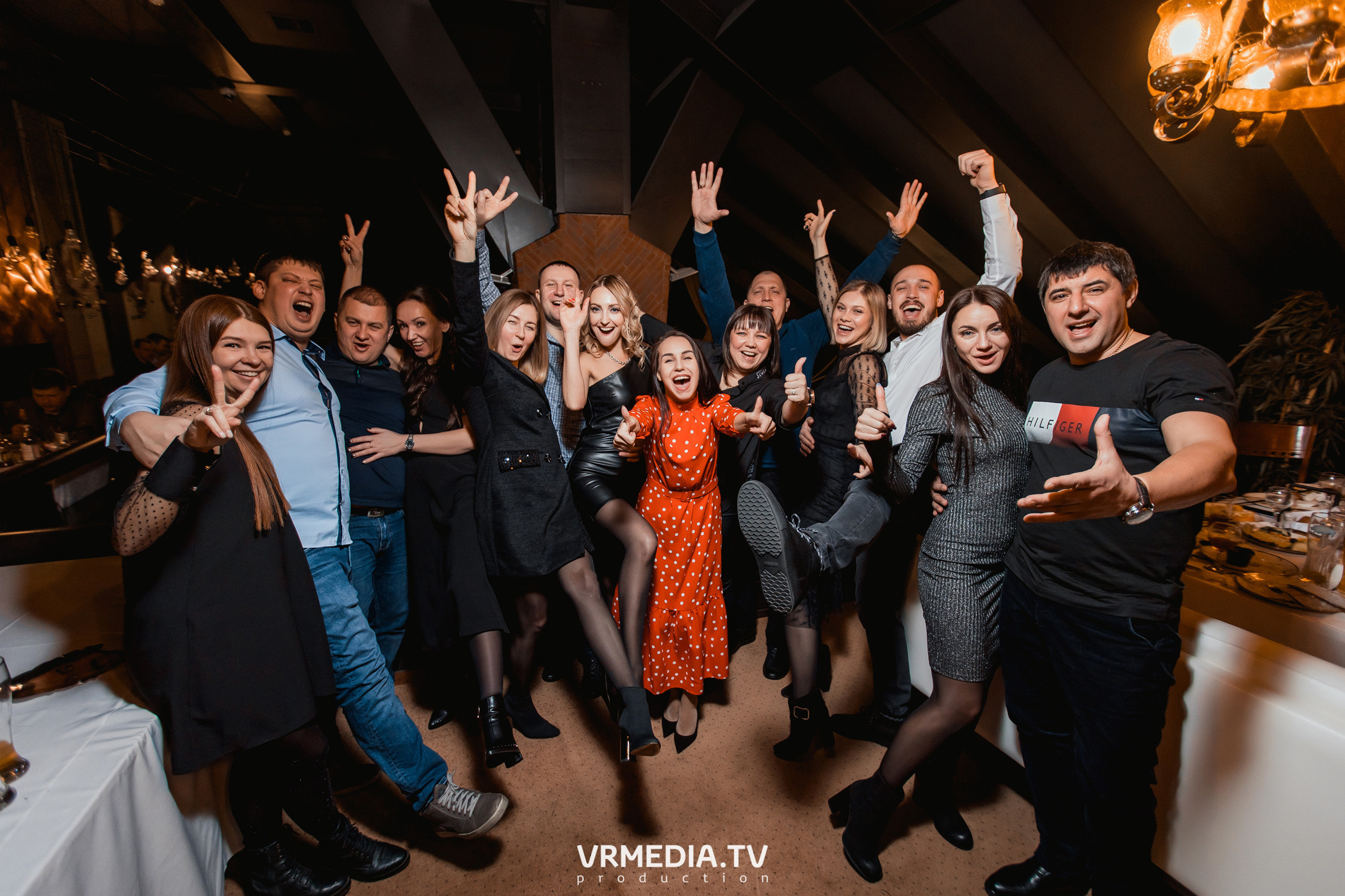 Новогодний вечер в ресторане «Volna»