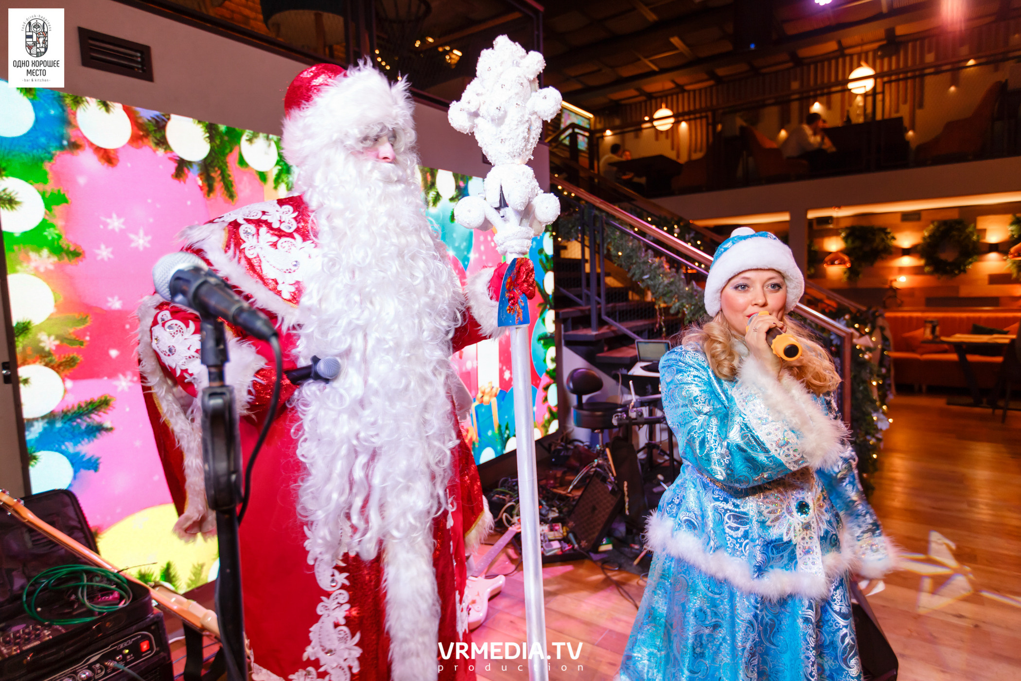 Новогодние корпоративы в ресторане «Одно хорошее место»