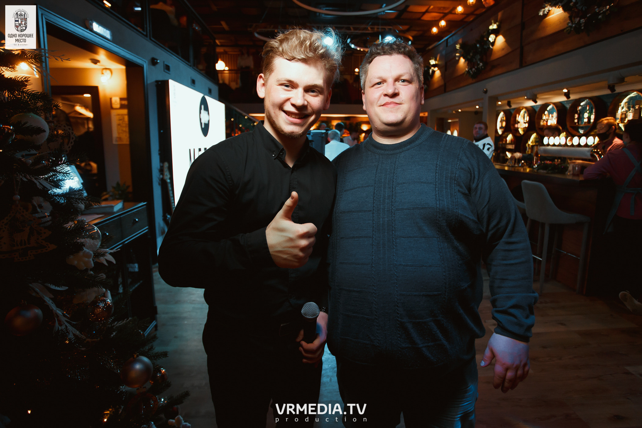 Новогодние корпоративы в ресторане «Одно хорошее место»