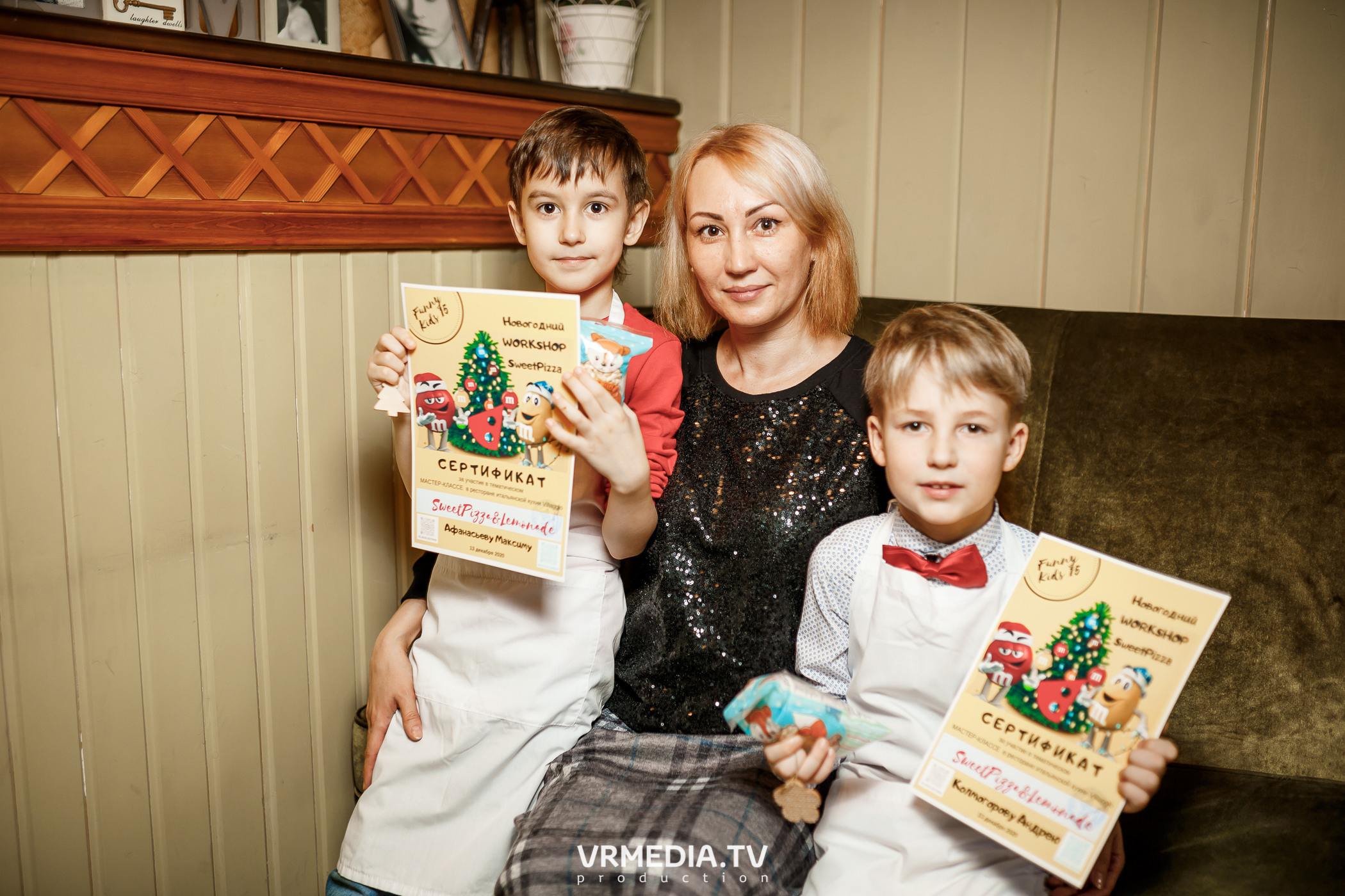 Детский кулинарный мастер-класс «Сладкая пицца» в «Villaggio»