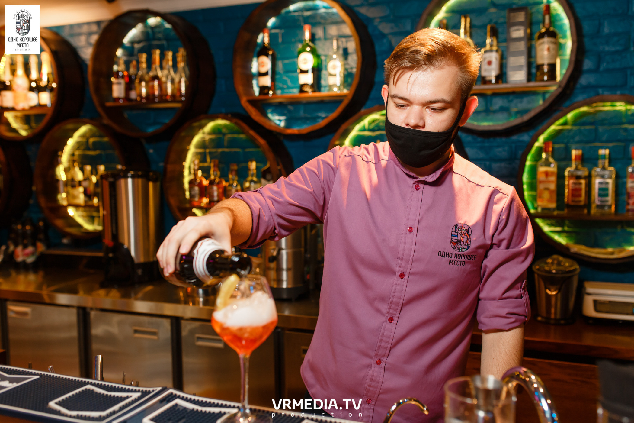 Новогодние корпоративы в ресторане «Одно хорошее место»