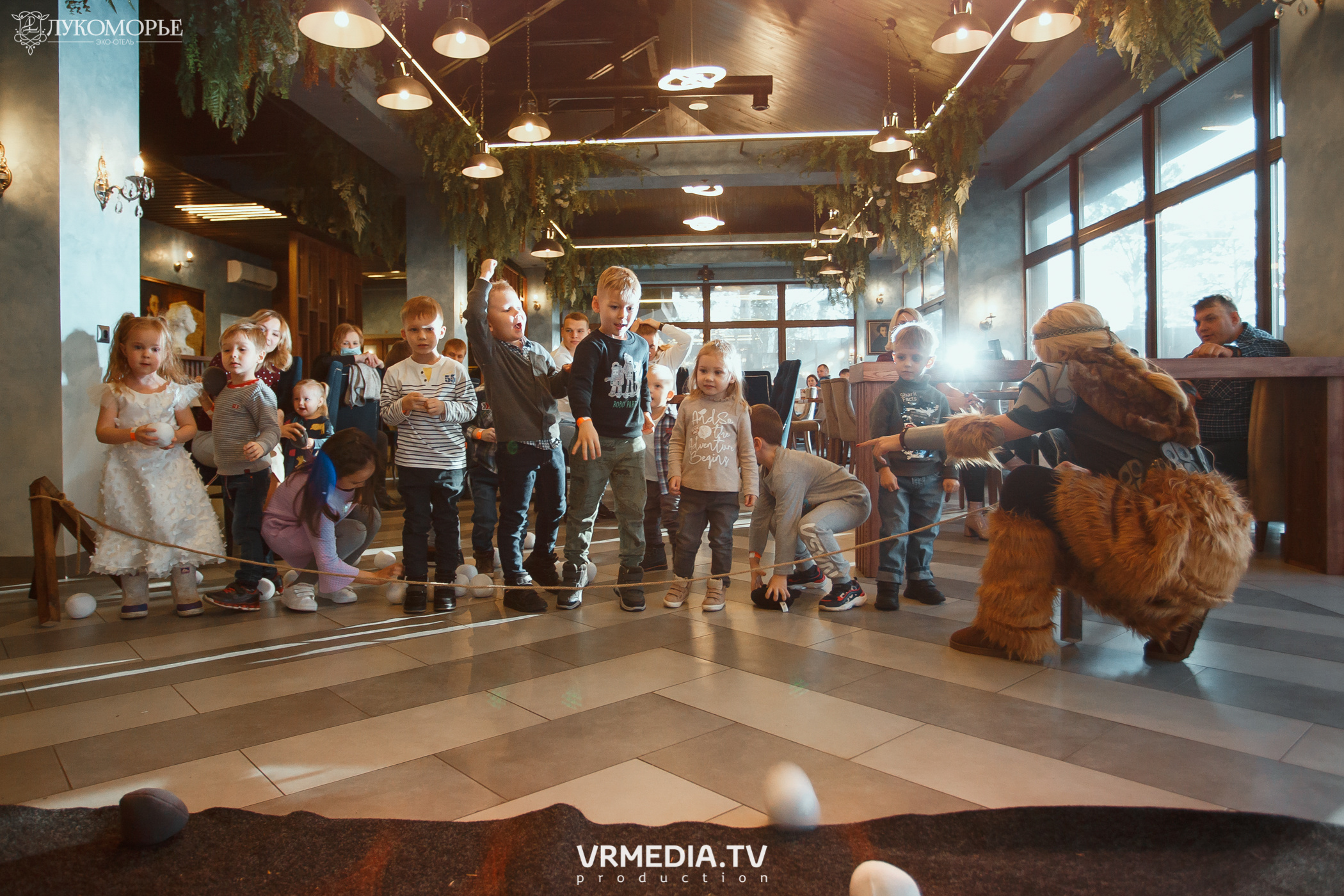 Детский праздник в эко-отеле «Лукоморье»