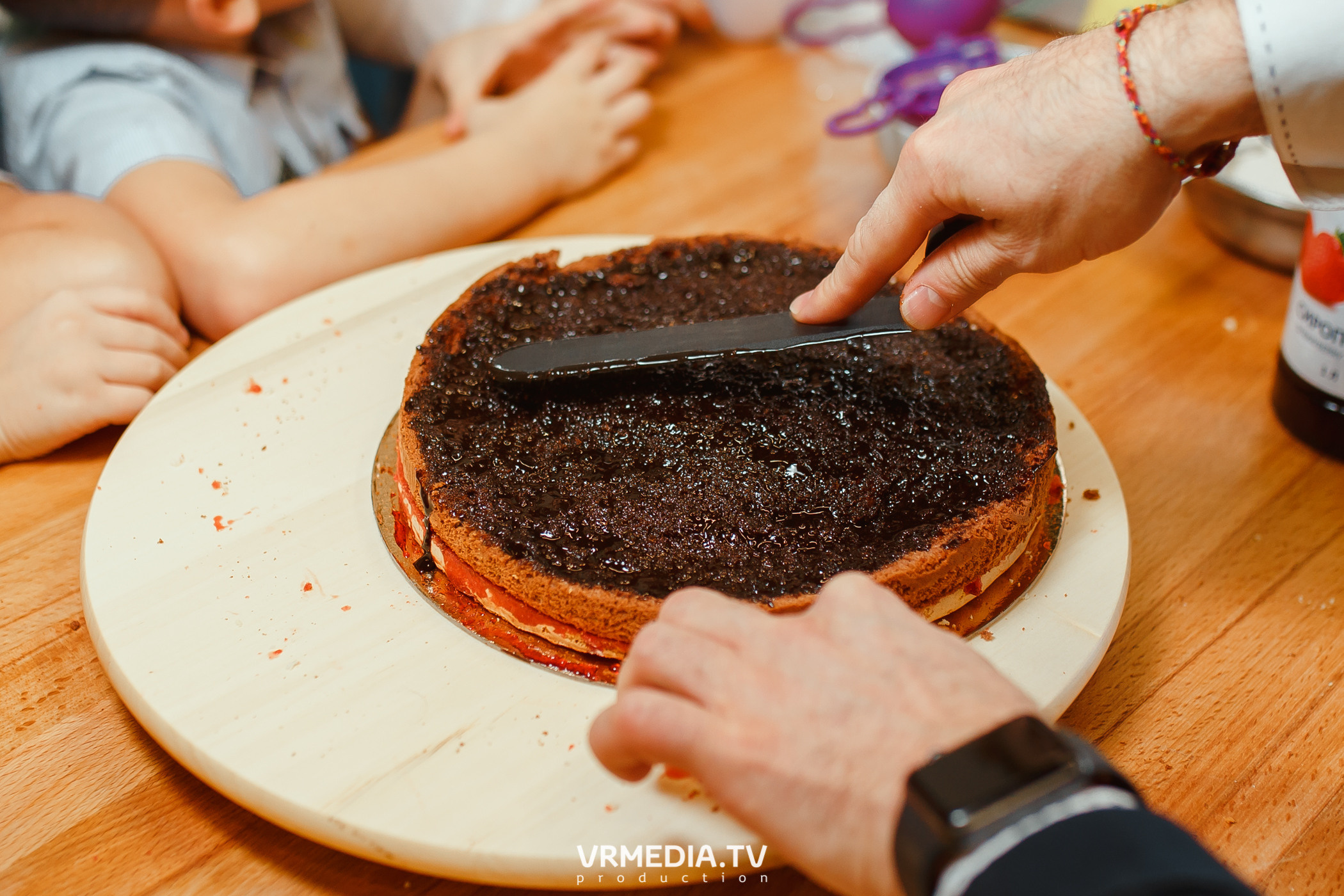 День рождения Лизы Зайцевой в кулинарной студии «Артишок»