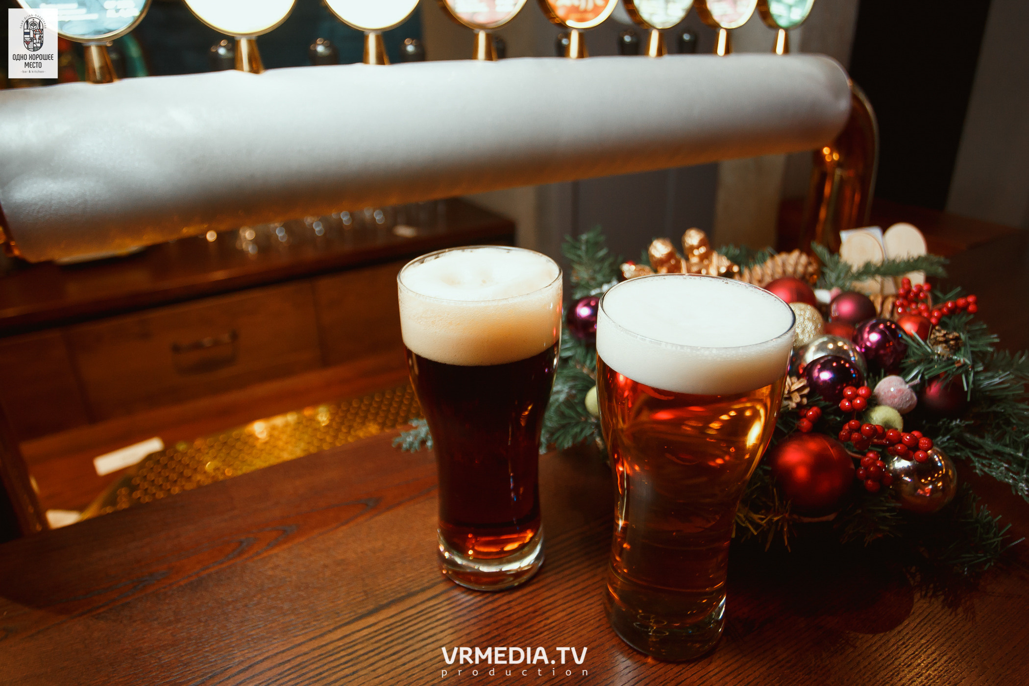 Новогодние корпоративы в ресторане «Одно хорошее место»