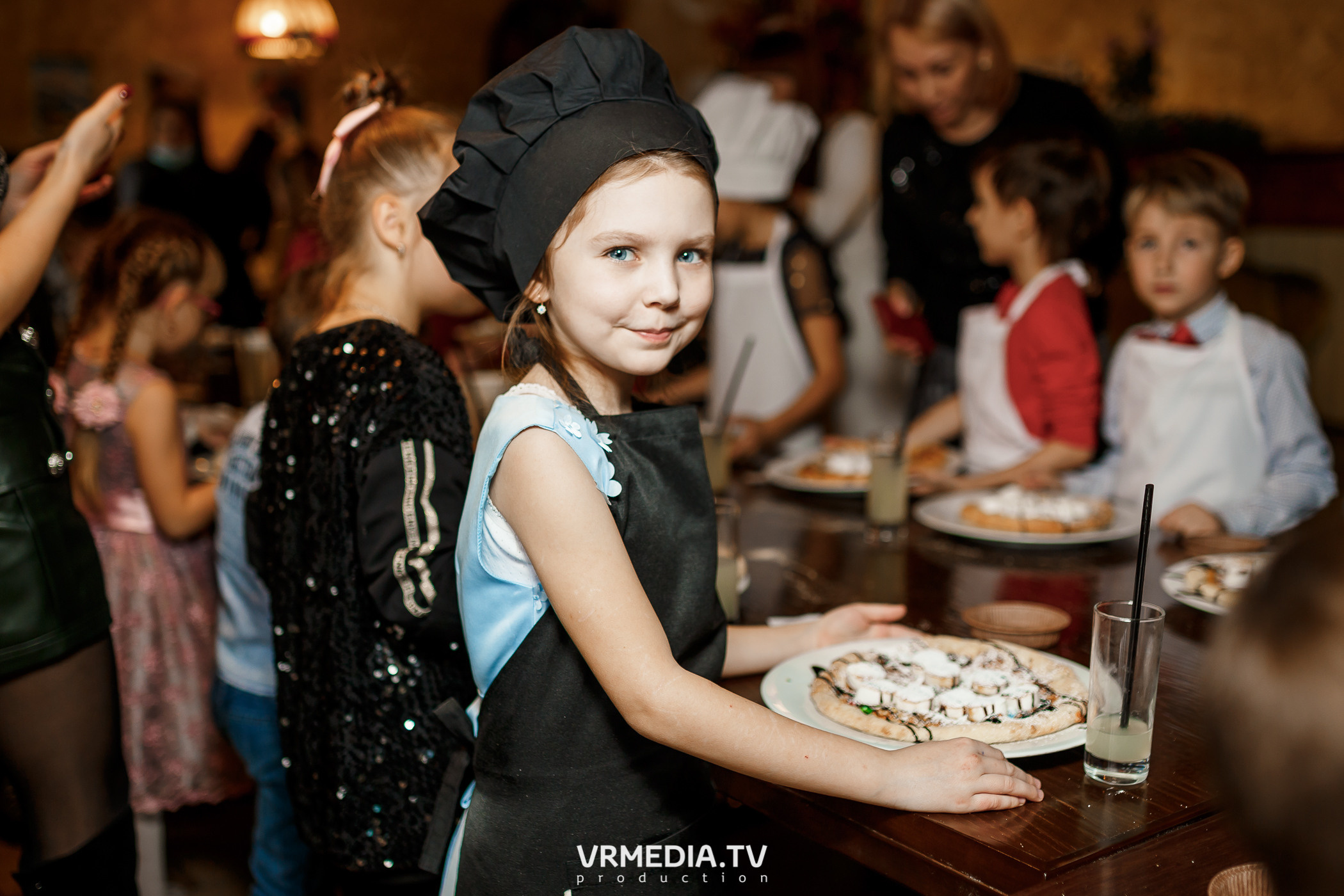 Детский кулинарный мастер-класс «Сладкая пицца» в «Villaggio»