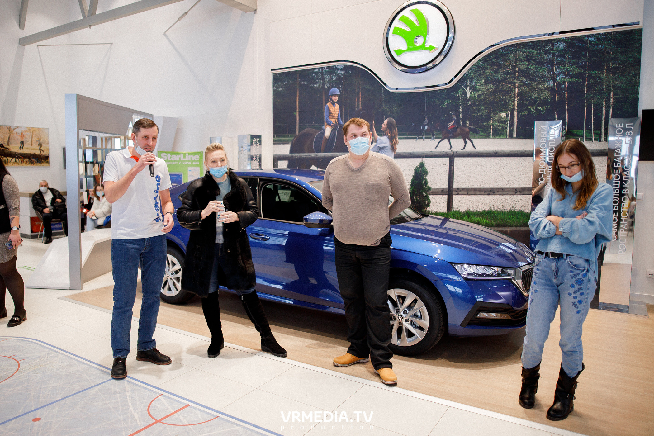 Презентация SKODA OCTAVIA в «Автоцентр Славия»