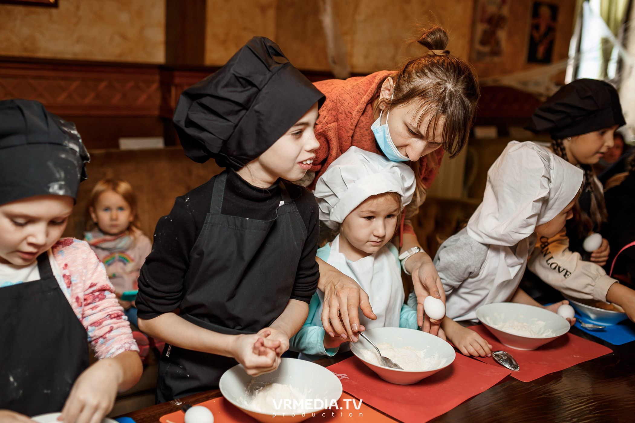 Детский мастер-класс в ресторане «Villaggio» (Прокопьевск)