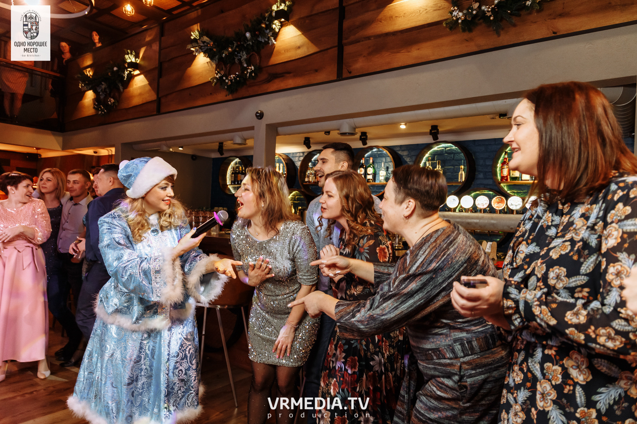 Новогодние корпоративы в ресторане «Одно хорошее место»