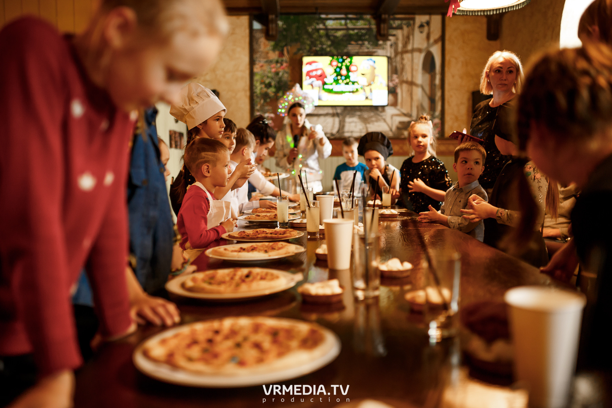 Детский кулинарный мастер-класс «Сладкая пицца» в «Villaggio»