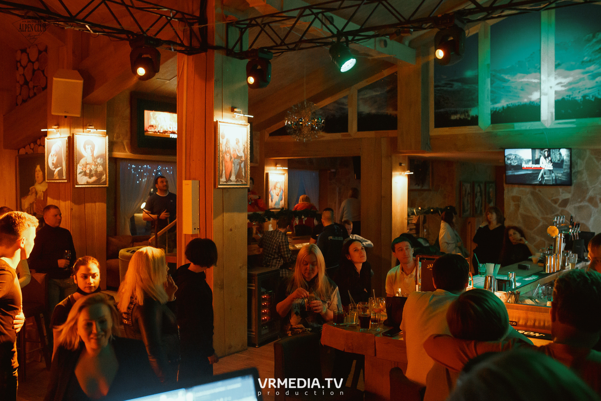 День Рождения Alpen Club. Оксана Ковалевская KRASKI