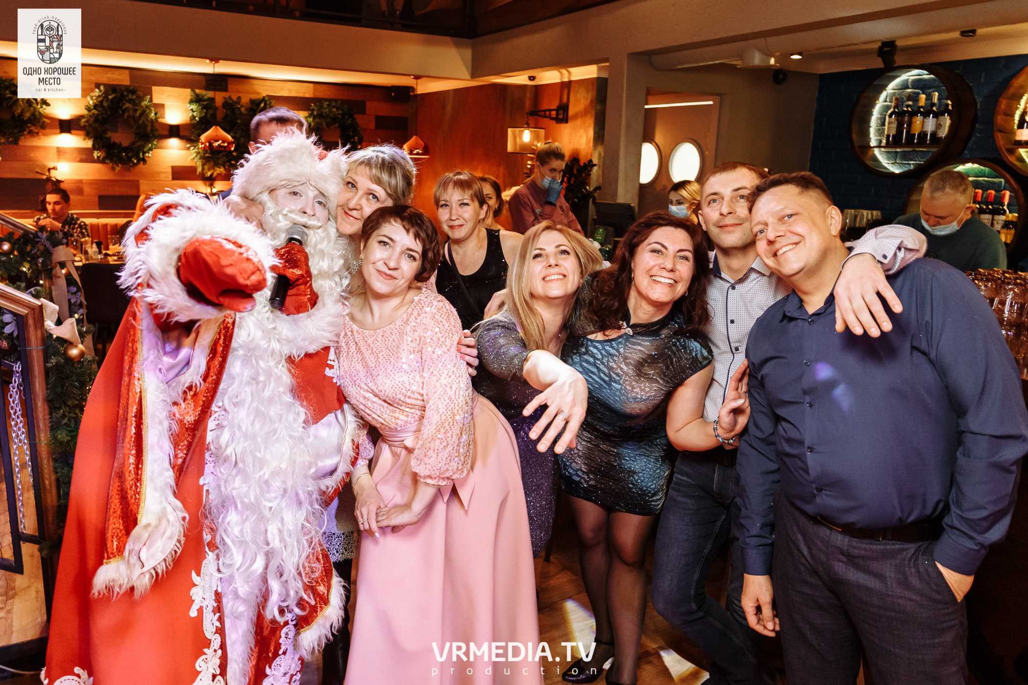 Новогодние корпоративы в ресторане «Одно хорошее место»