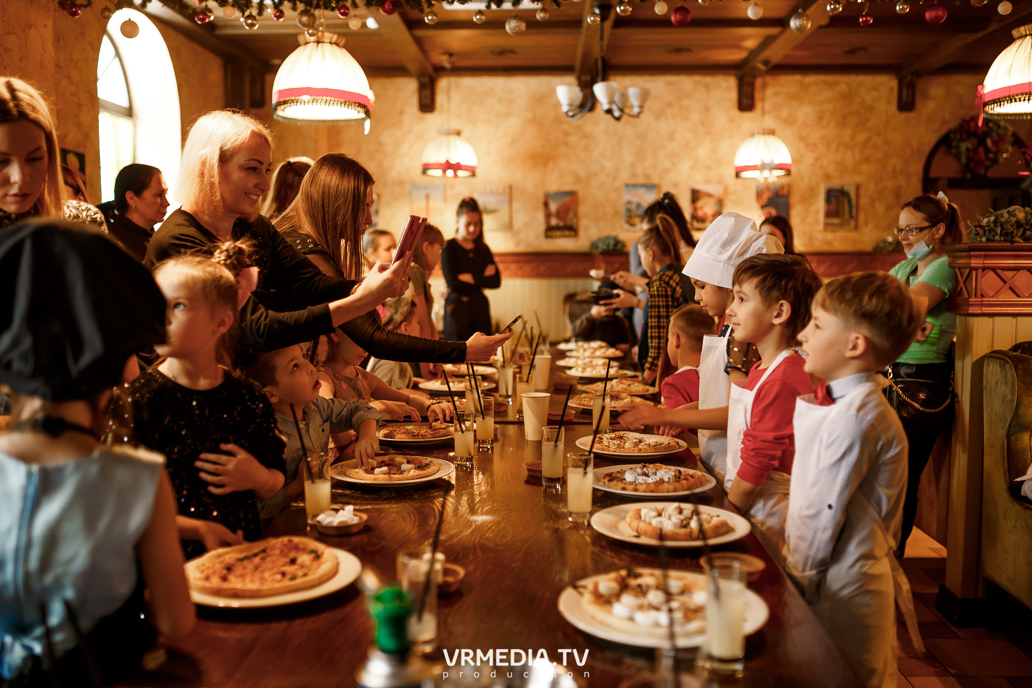 Детский кулинарный мастер-класс «Сладкая пицца» в «Villaggio»