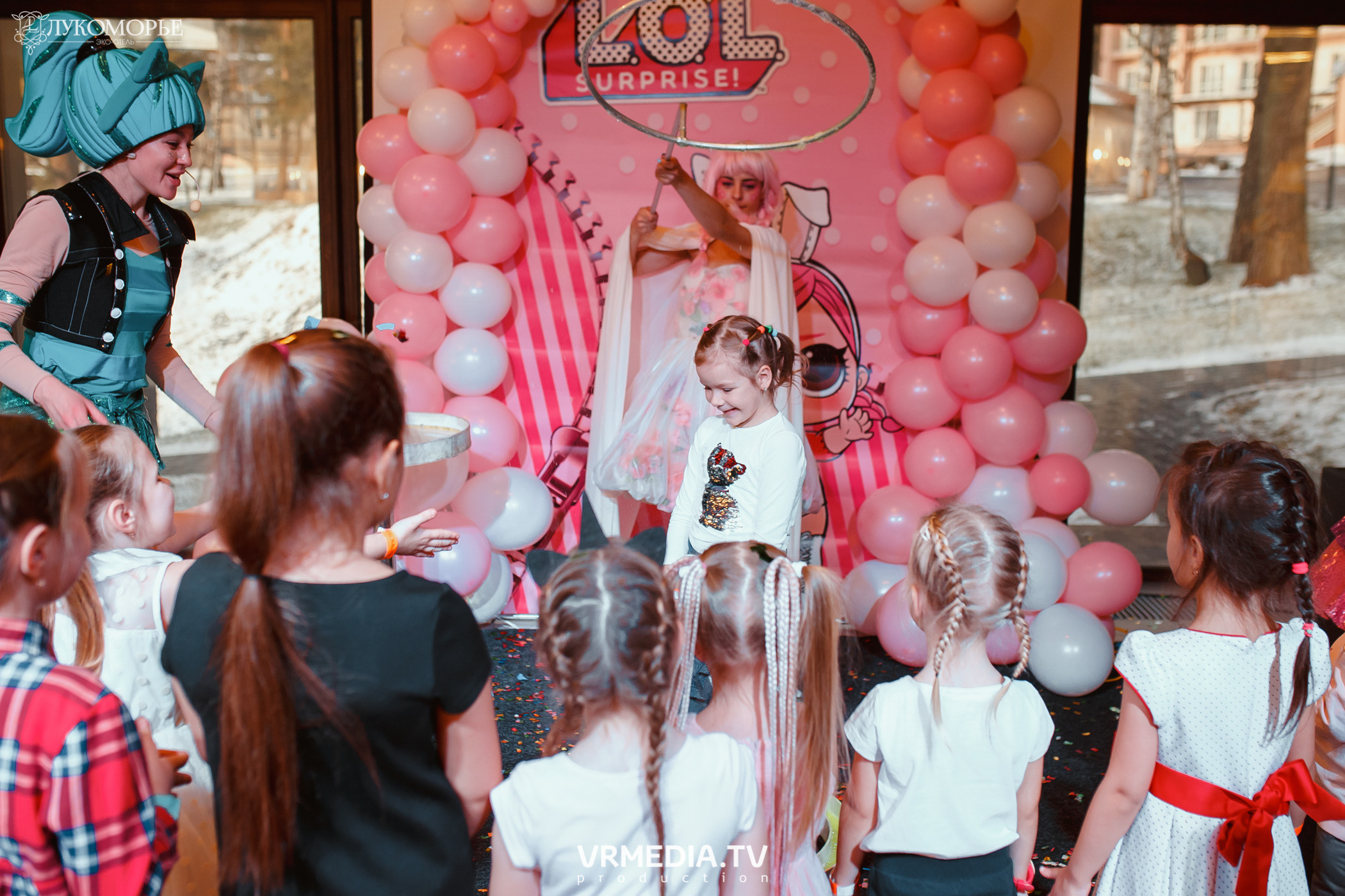 Детский праздник в эко-отеле «Лукоморье»