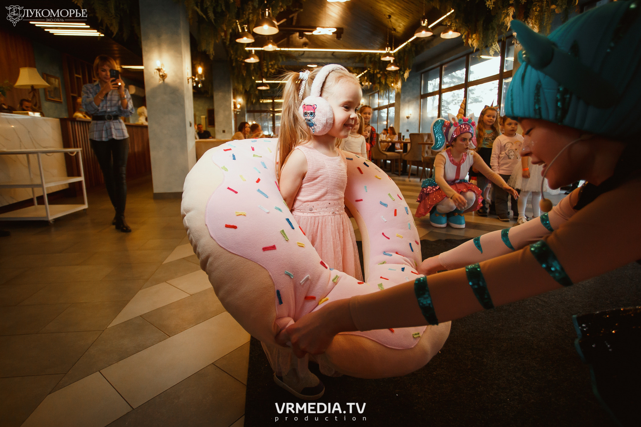 Детский праздник в эко-отеле «Лукоморье»