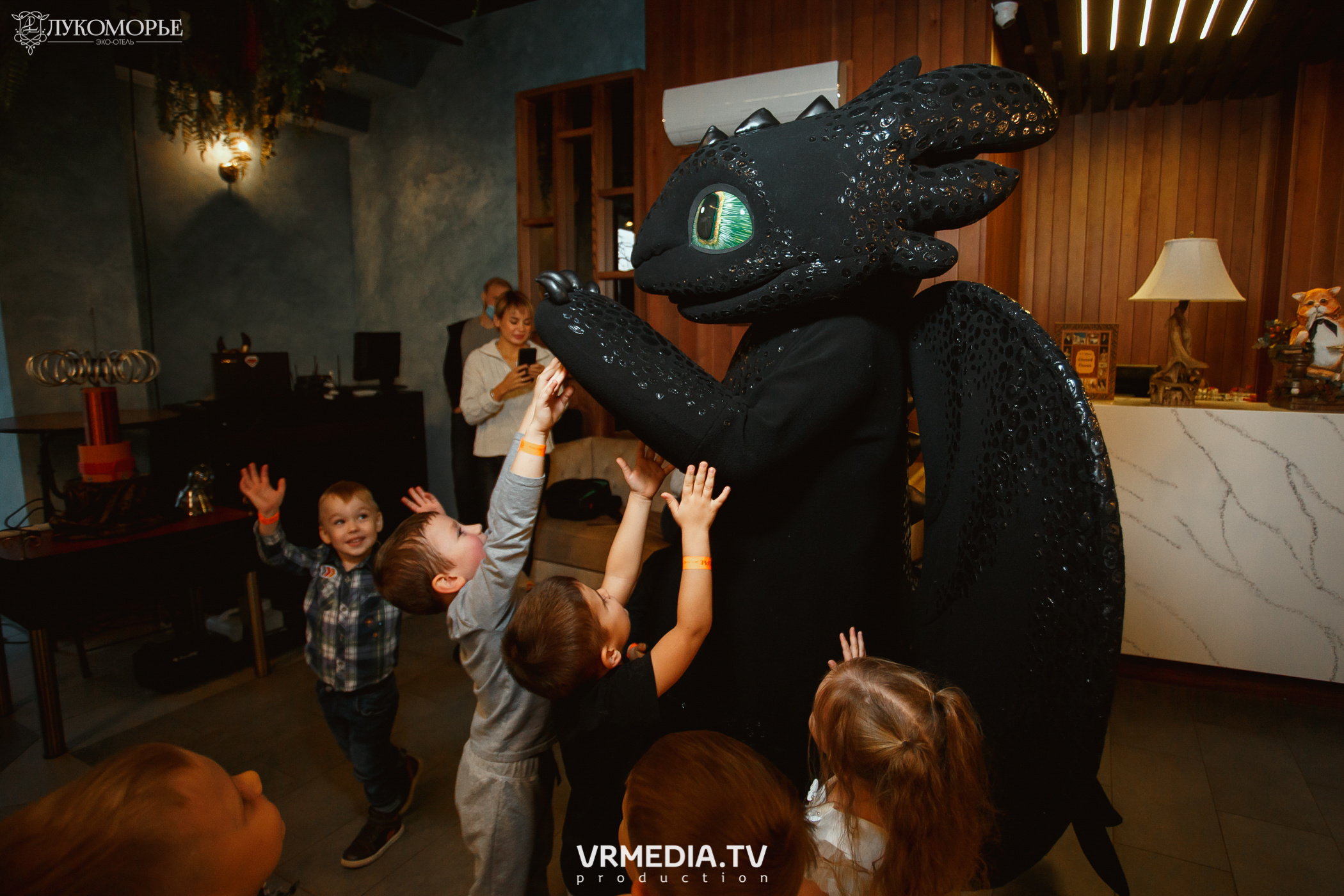 Детский праздник в эко-отеле «Лукоморье»