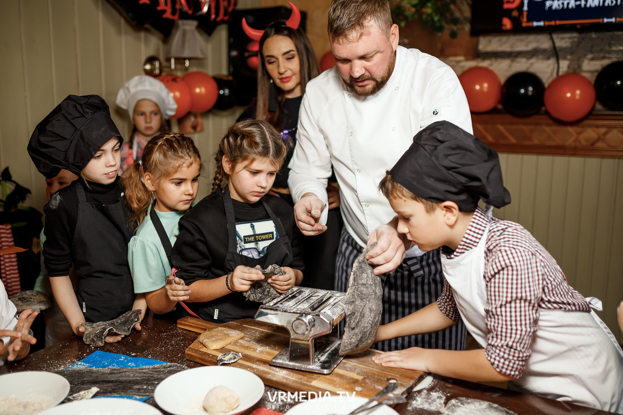 Детский мастер-класс в ресторане «Villaggio» (Прокопьевск)