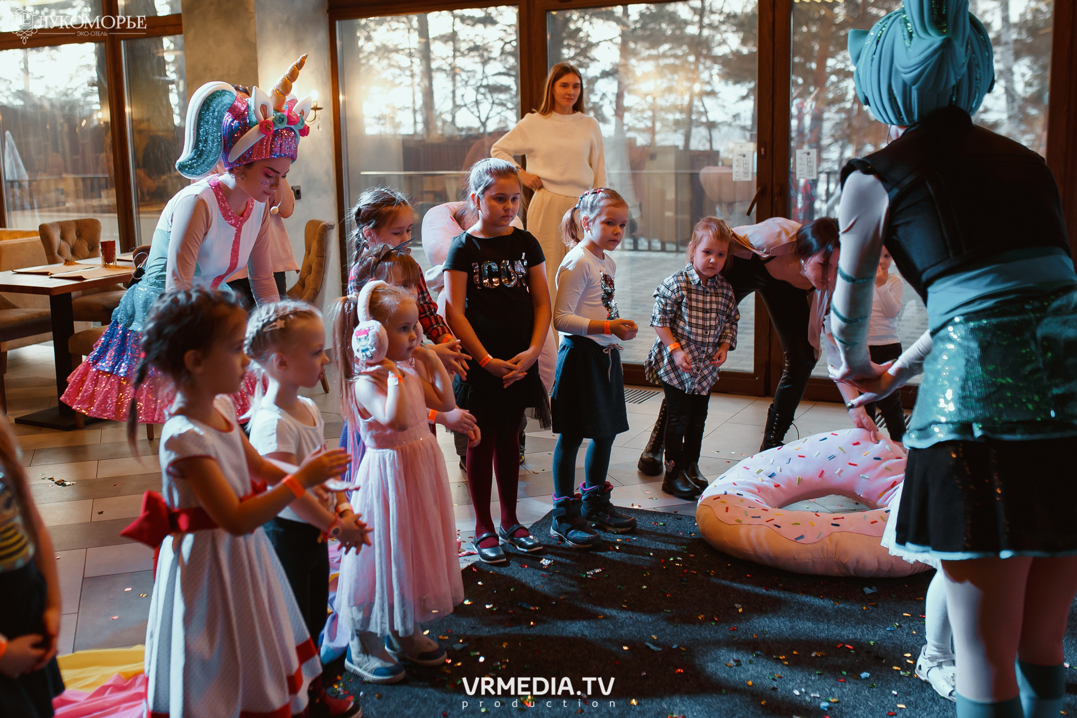 Детский праздник в эко-отеле «Лукоморье»